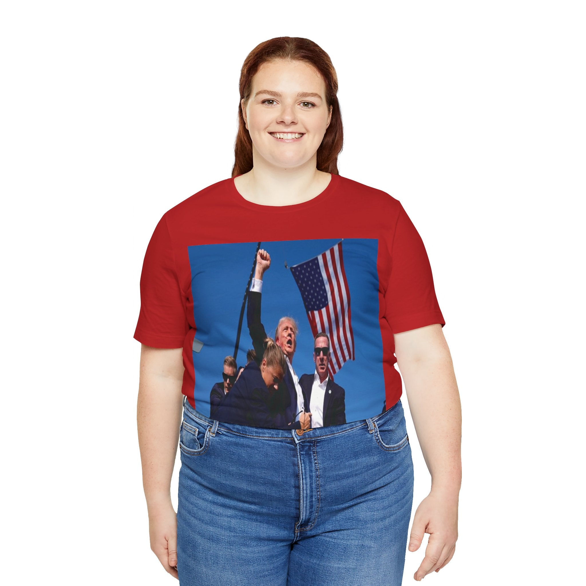 Unleash the Patriot in You: Trump 2024 Rally Tee - Image 179