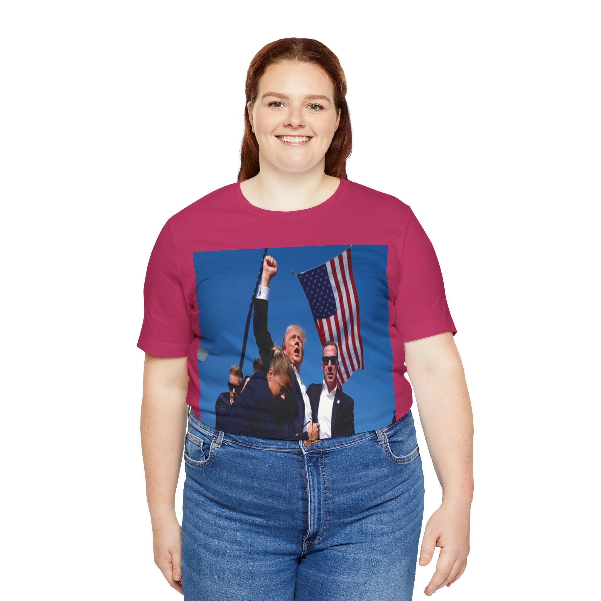 Unleash the Patriot in You: Trump 2024 Rally Tee - Image 74