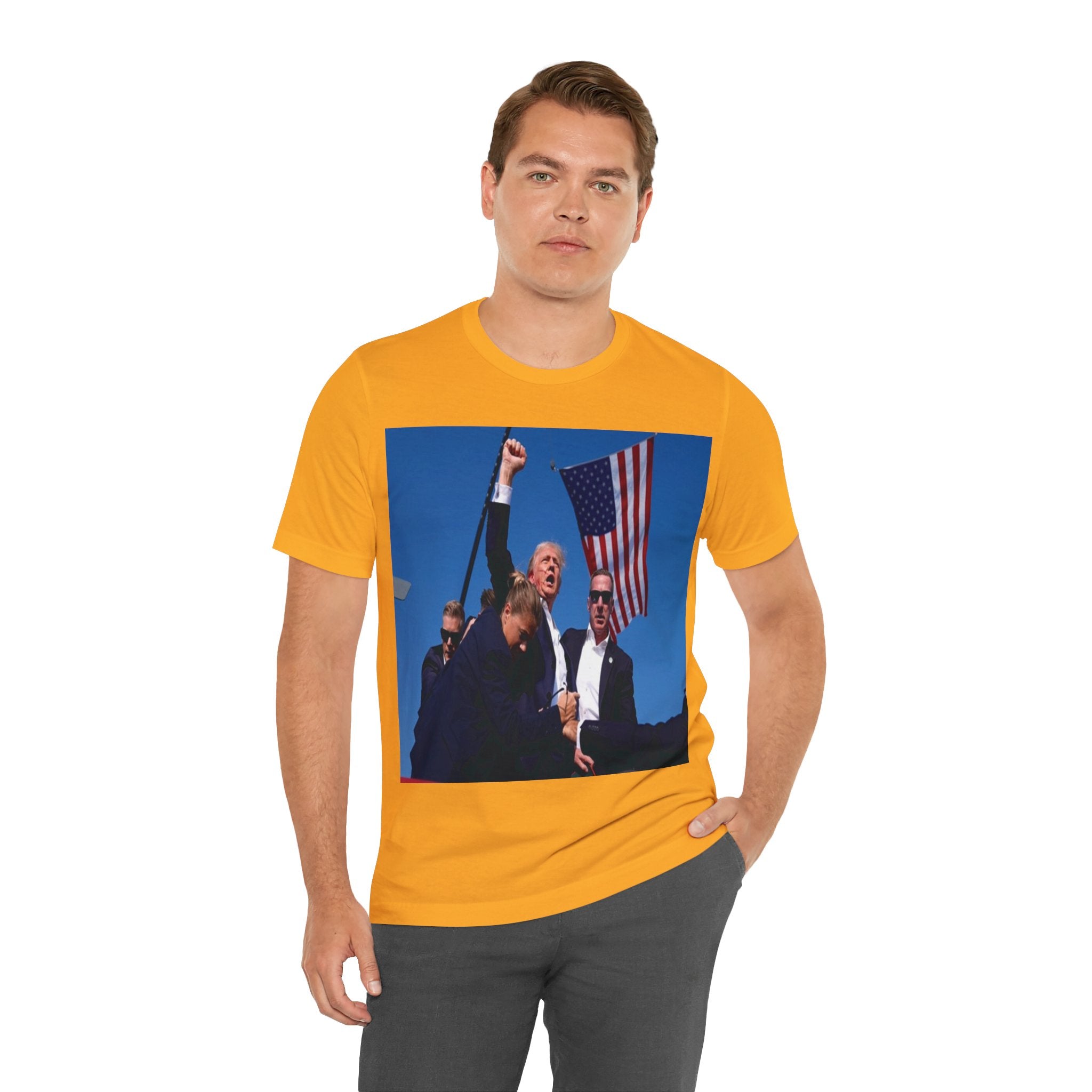 Unleash the Patriot in You: Trump 2024 Rally Tee - Image 115