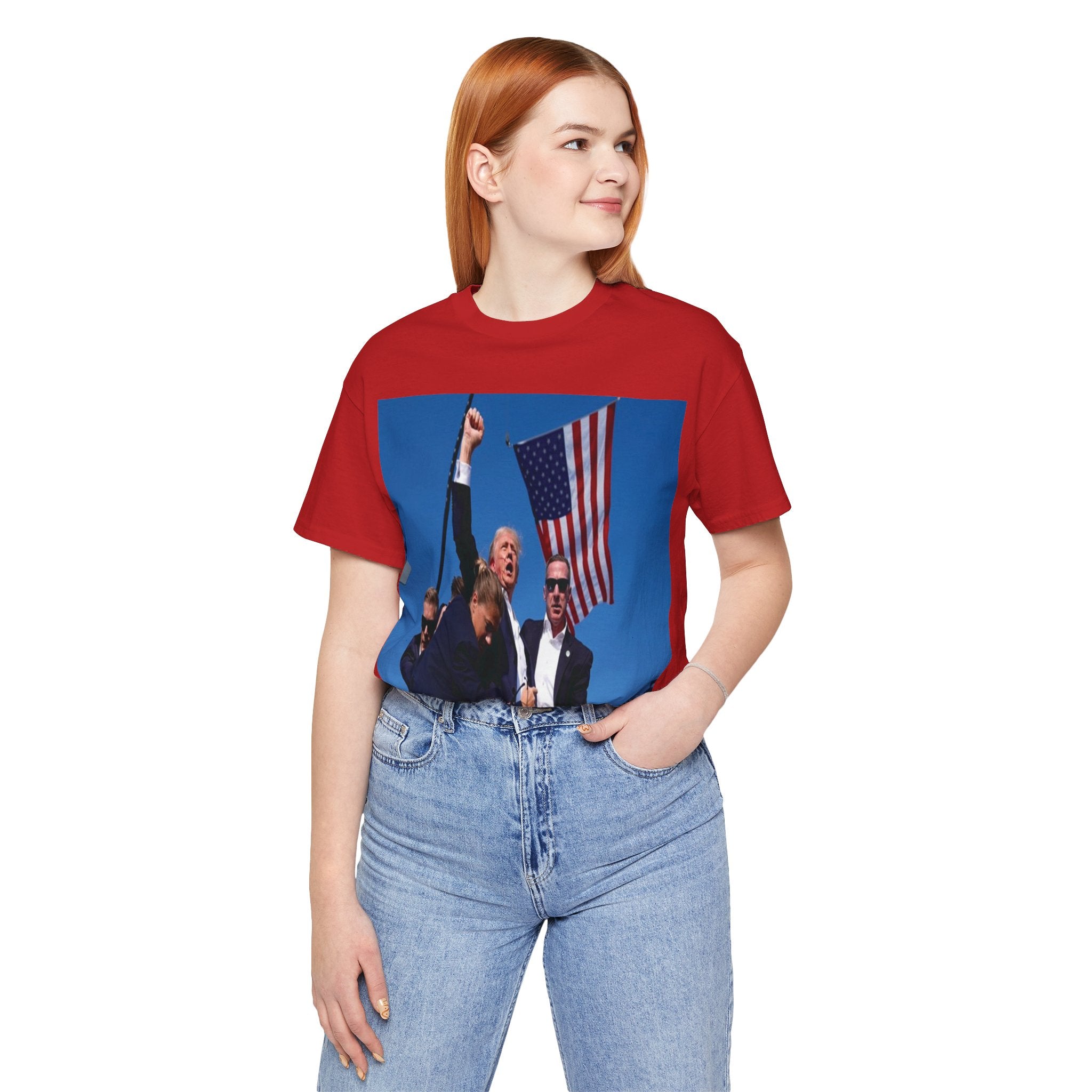 Unleash the Patriot in You: Trump 2024 Rally Tee - Image 182