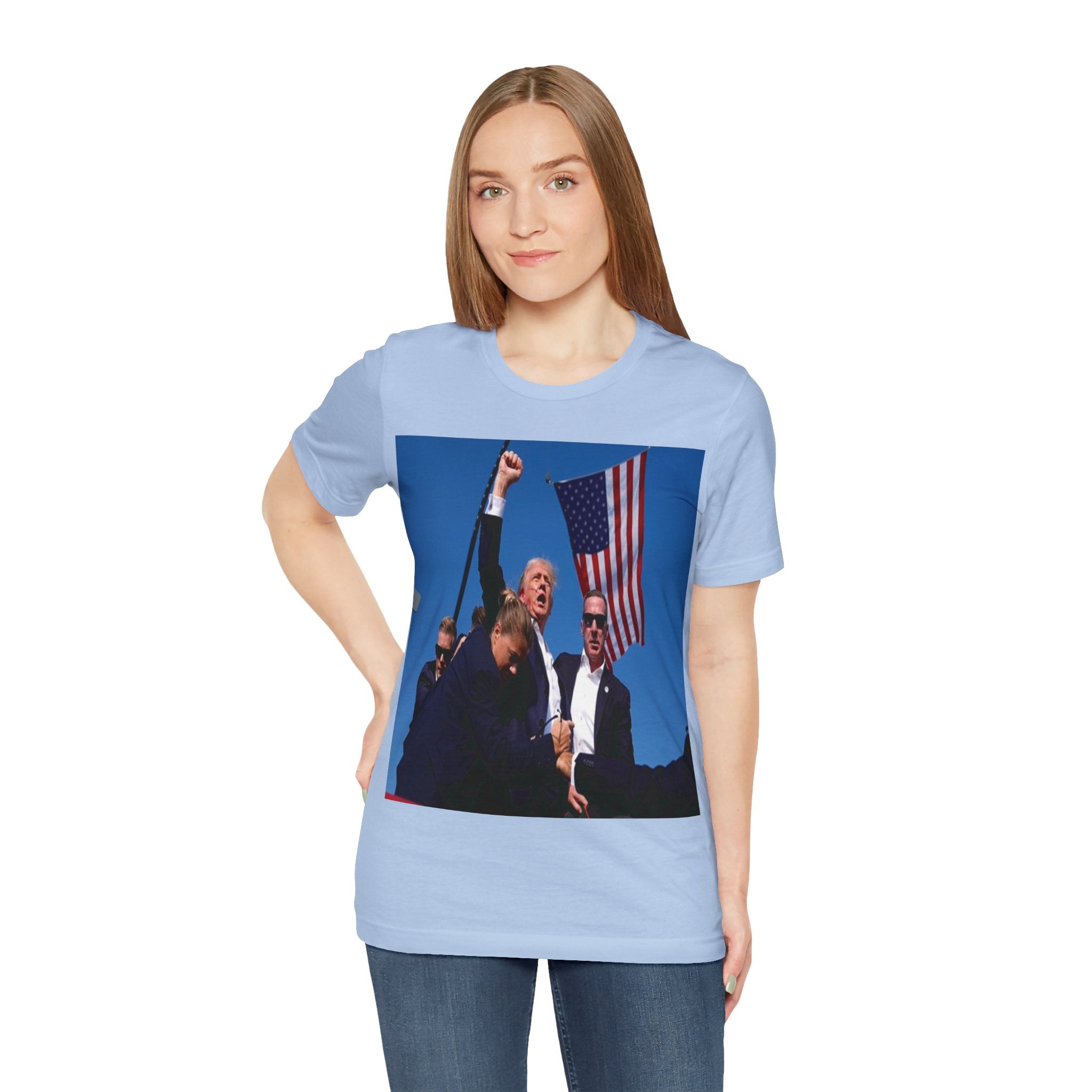 Unleash the Patriot in You: Trump 2024 Rally Tee - Image 51