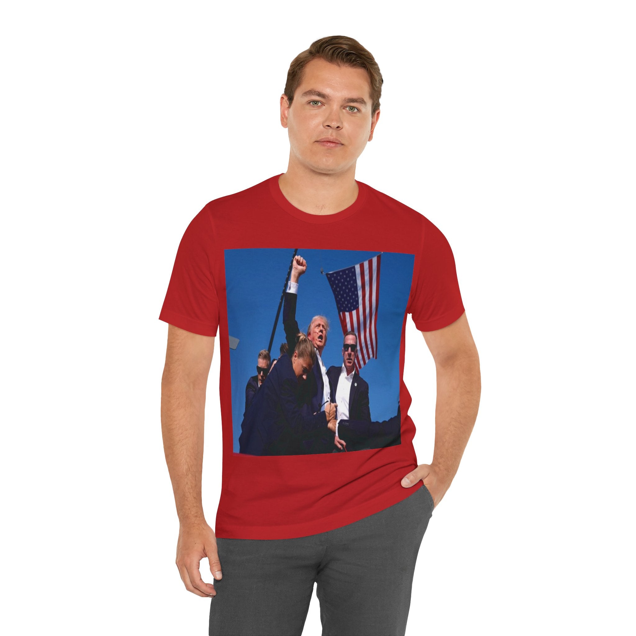 Unleash the Patriot in You: Trump 2024 Rally Tee - Image 178