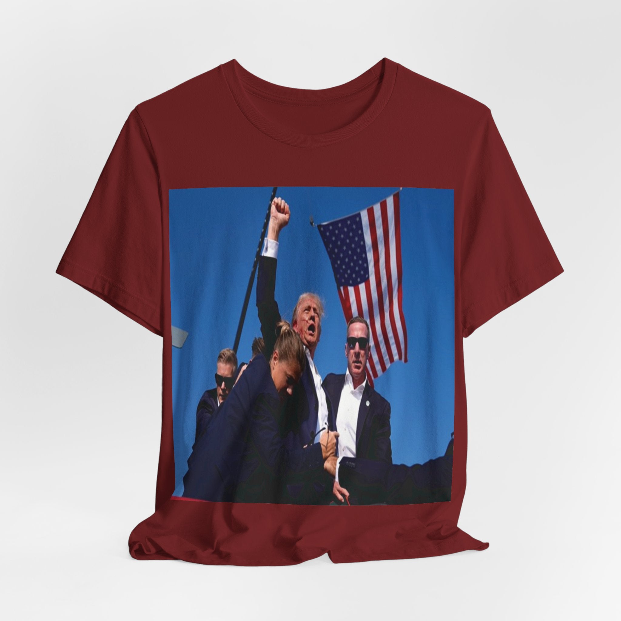 Unleash the Patriot in You: Trump 2024 Rally Tee - Image 86