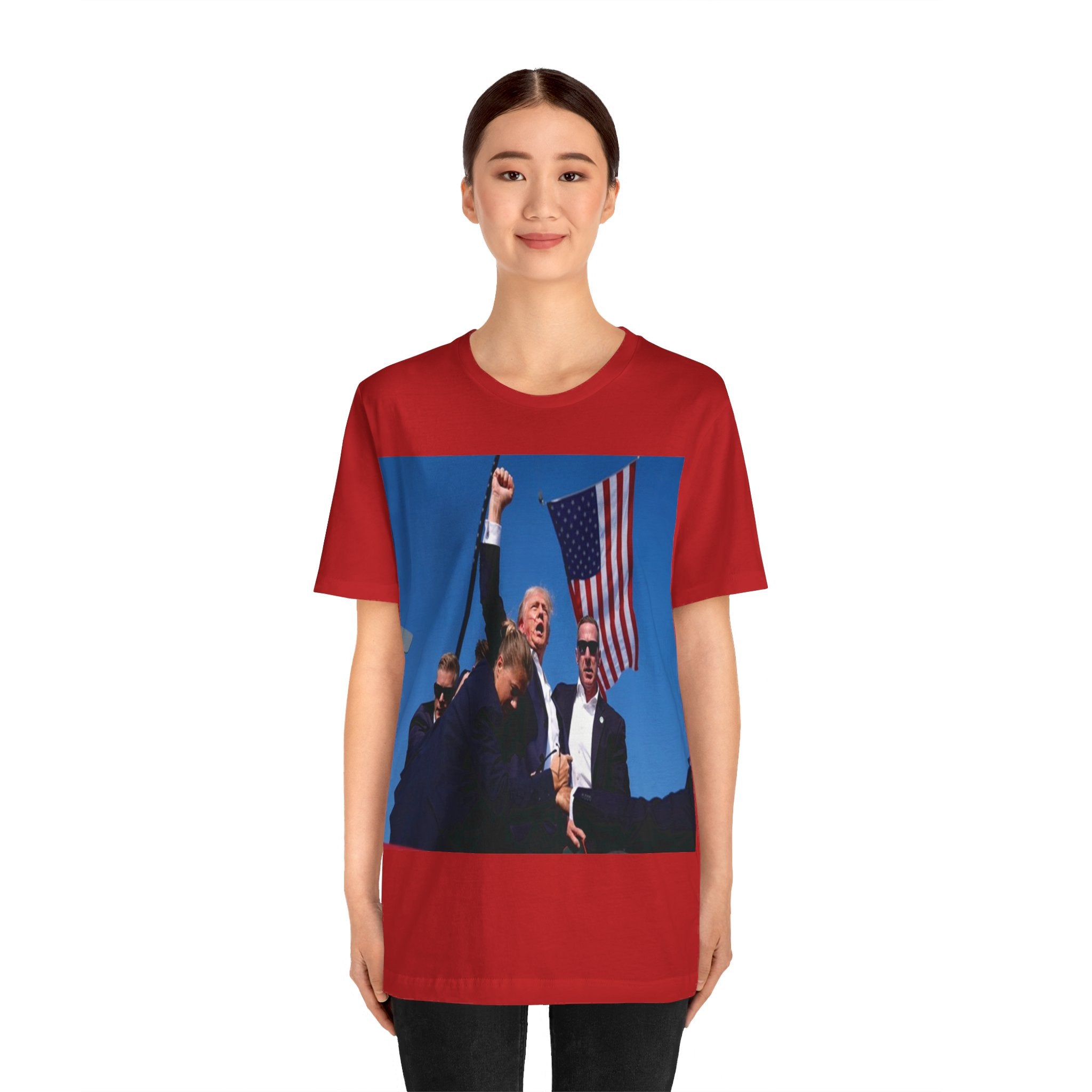 Unleash the Patriot in You: Trump 2024 Rally Tee - Image 175