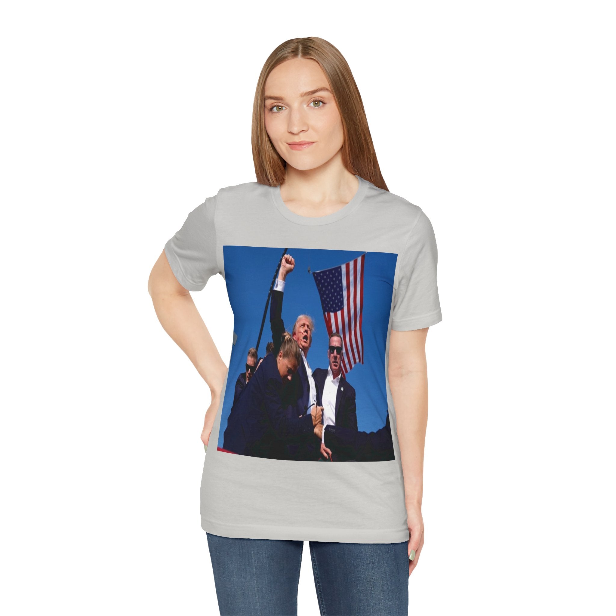 Unleash the Patriot in You: Trump 2024 Rally Tee - Image 198