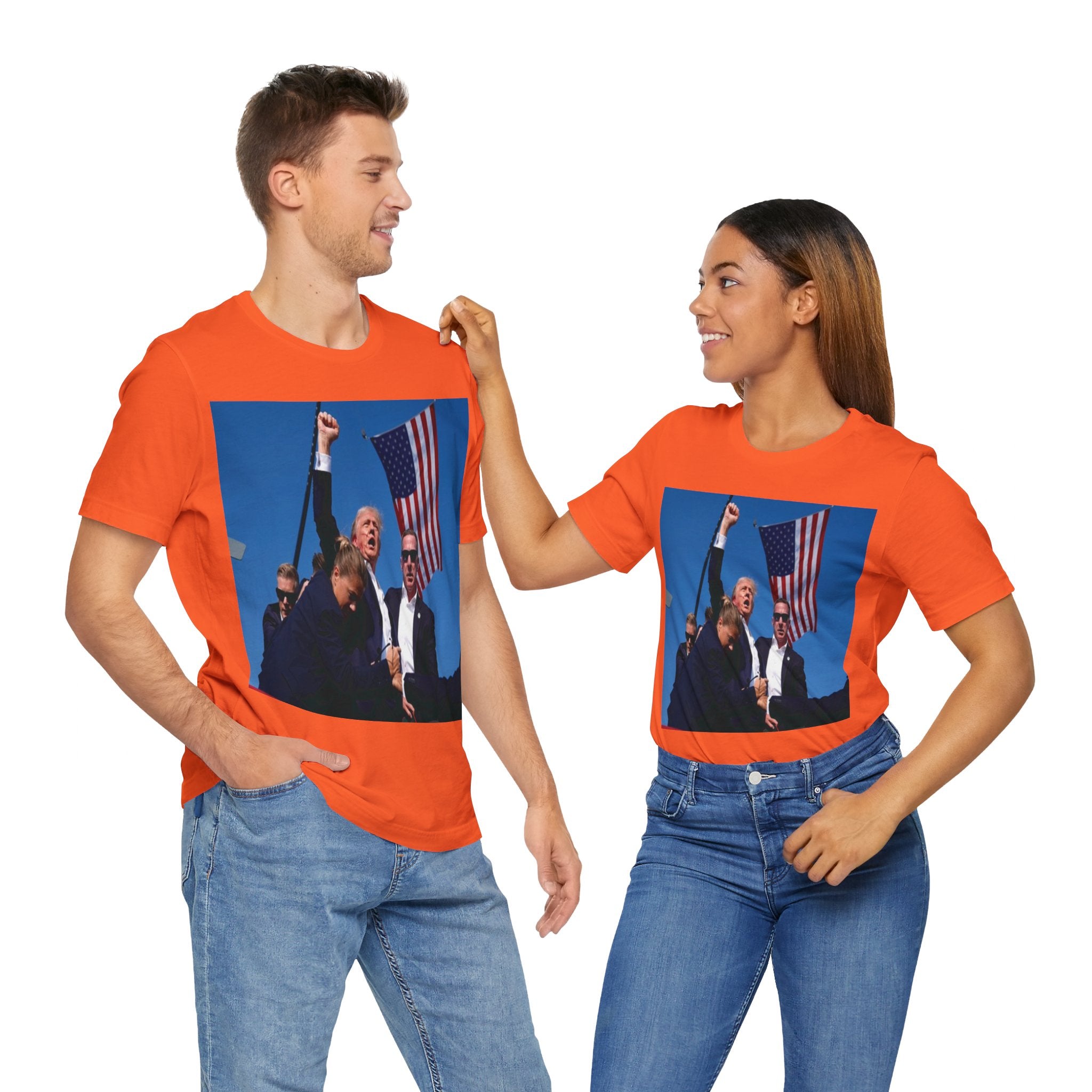 Unleash the Patriot in You: Trump 2024 Rally Tee - Image 142