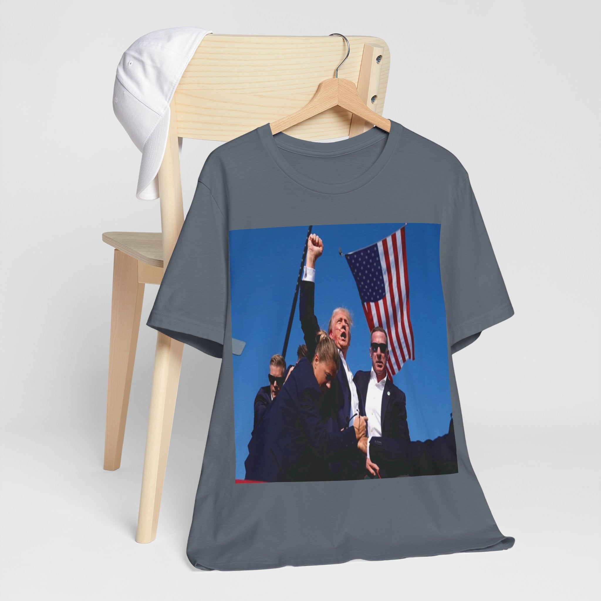 Unleash the Patriot in You: Trump 2024 Rally Tee - Image 235