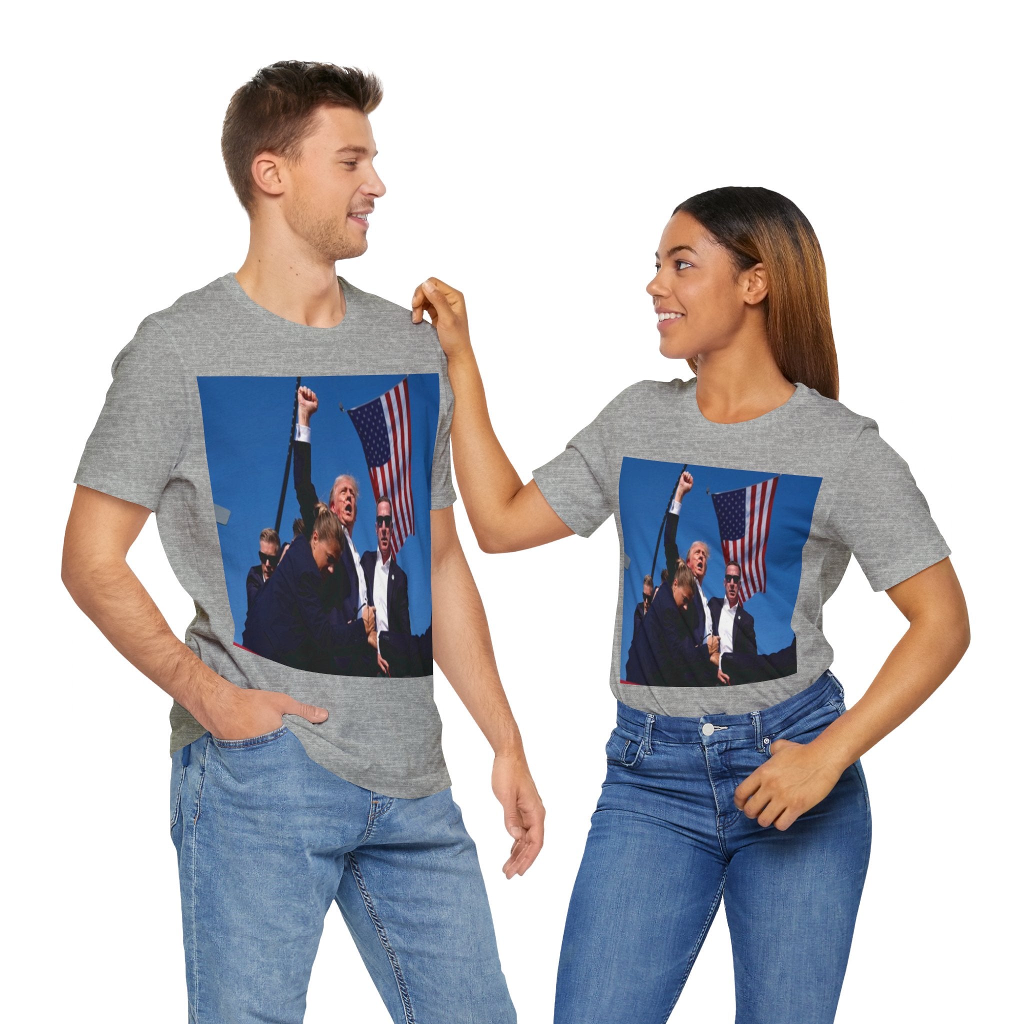 Unleash the Patriot in You: Trump 2024 Rally Tee - Image 37