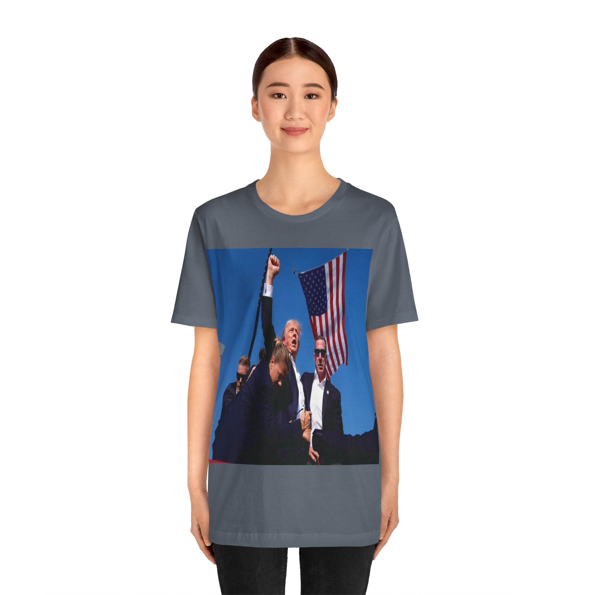 Unleash the Patriot in You: Trump 2024 Rally Tee - Image 238
