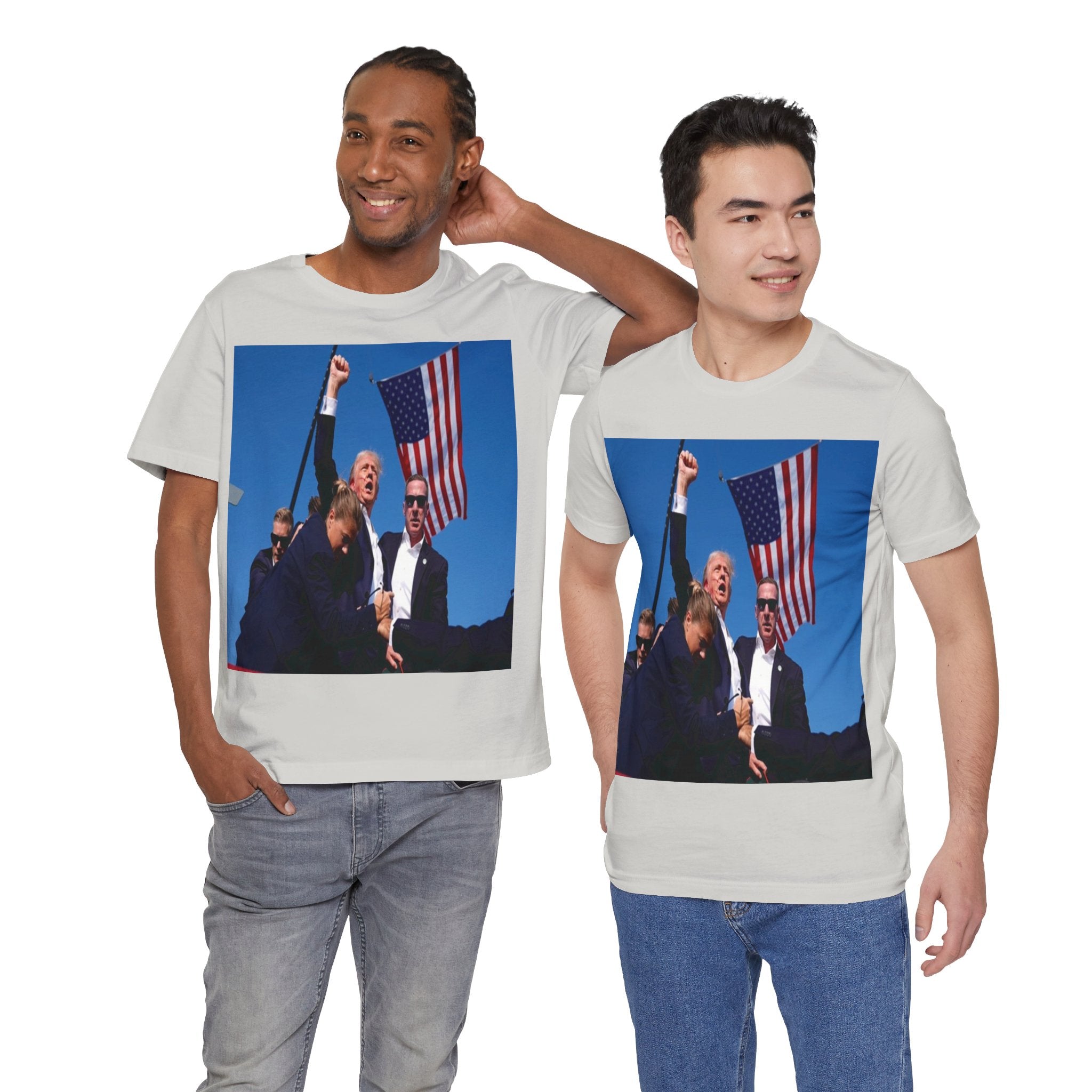 Unleash the Patriot in You: Trump 2024 Rally Tee - Image 207