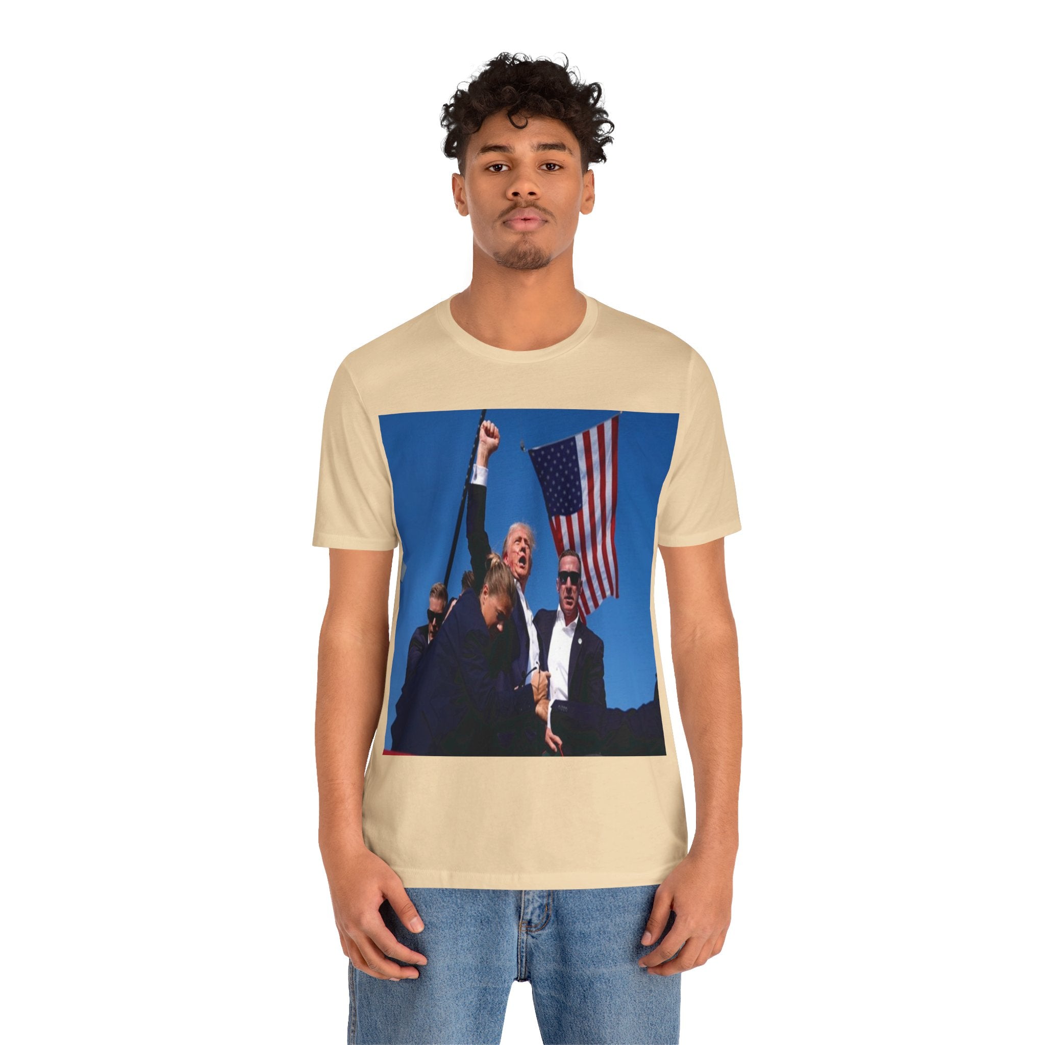 Unleash the Patriot in You: Trump 2024 Rally Tee - Image 218