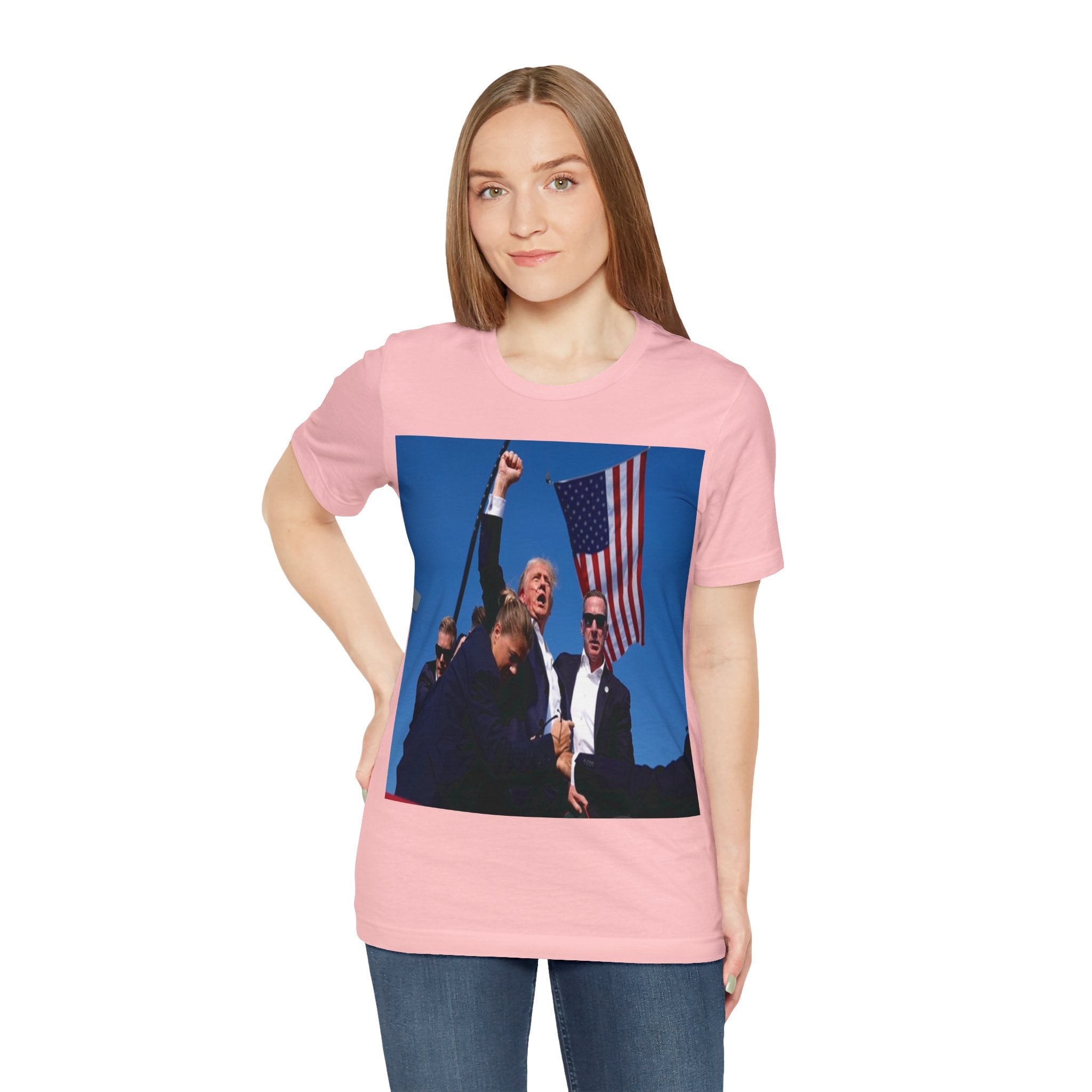 Unleash the Patriot in You: Trump 2024 Rally Tee - Image 156