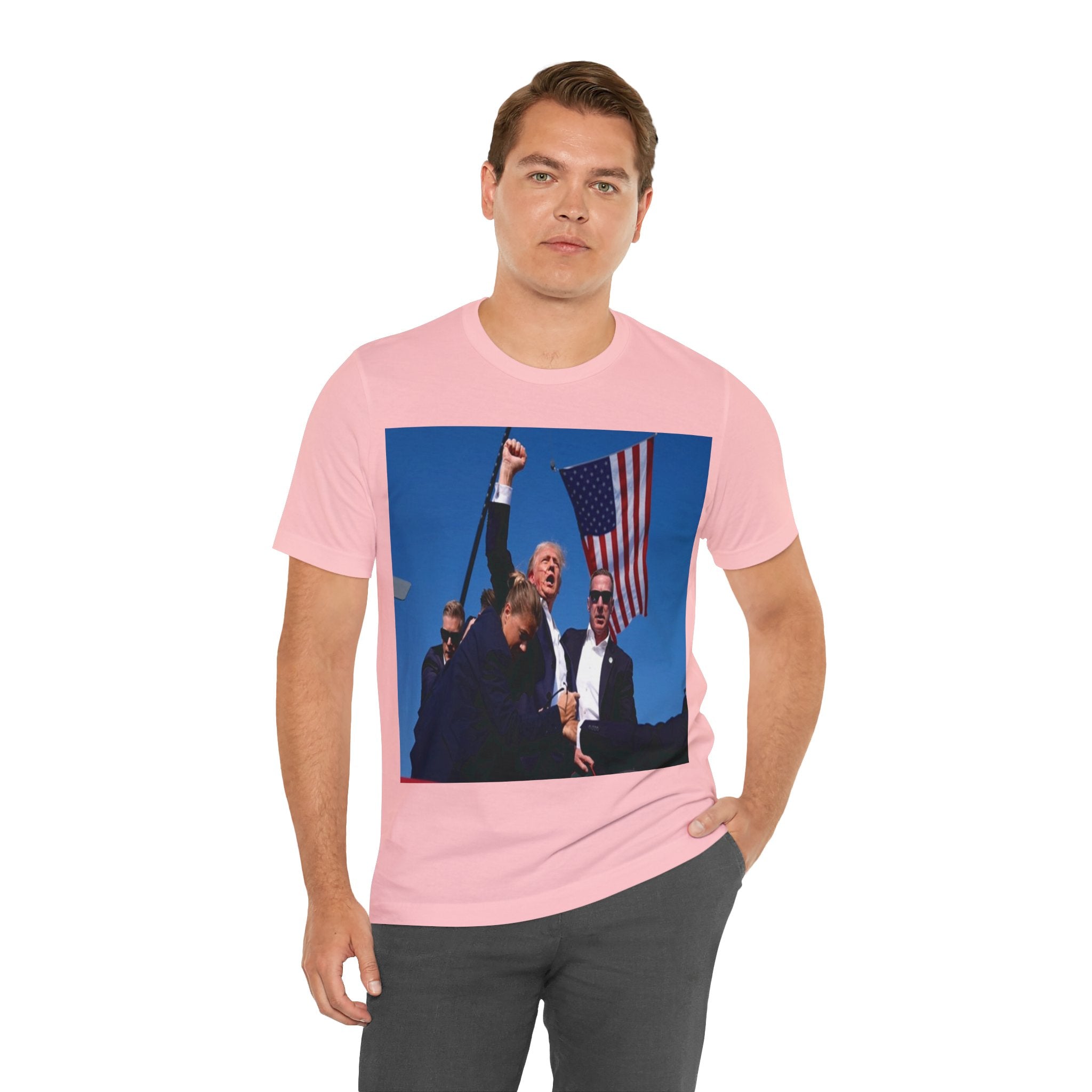 Unleash the Patriot in You: Trump 2024 Rally Tee - Image 157