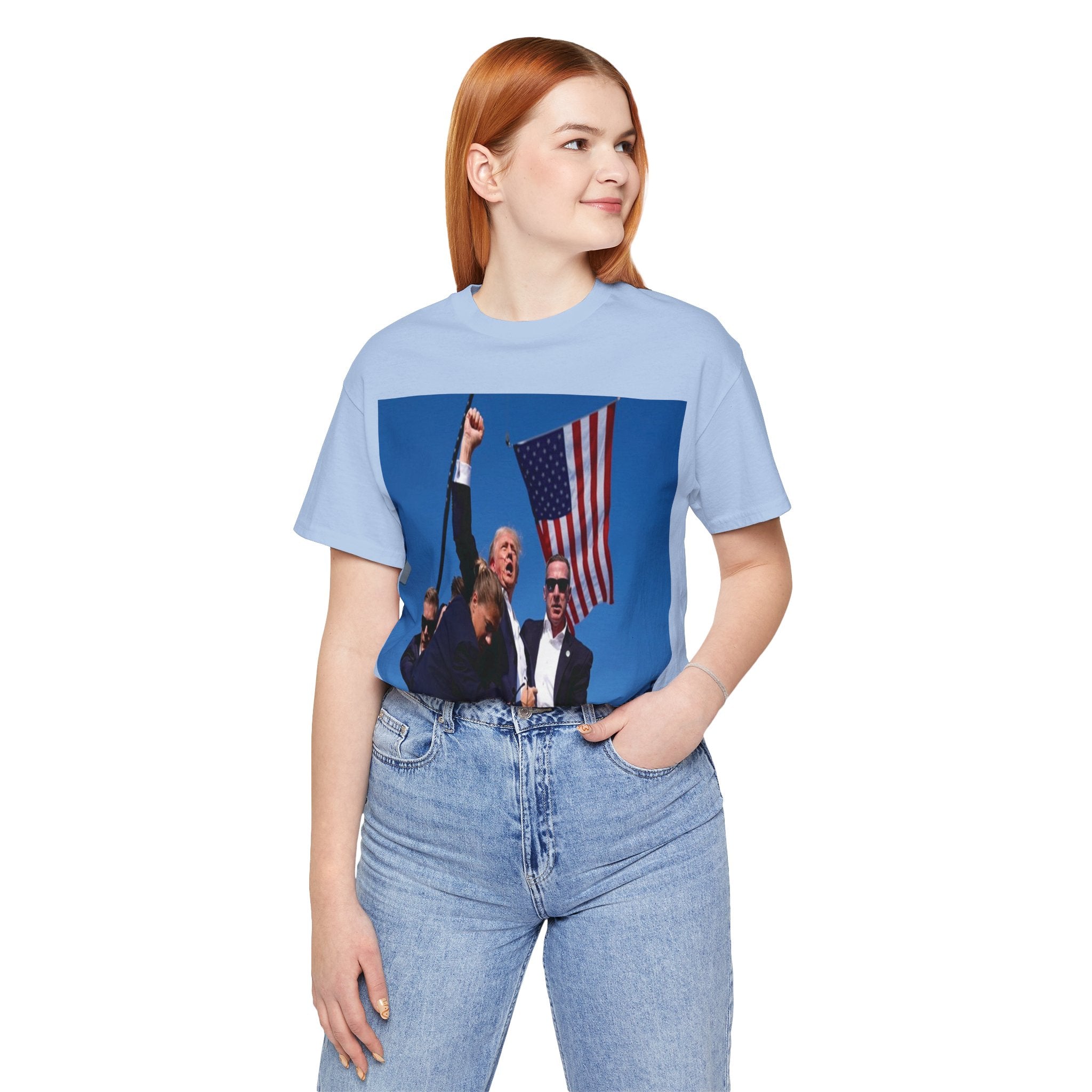 Unleash the Patriot in You: Trump 2024 Rally Tee - Image 56