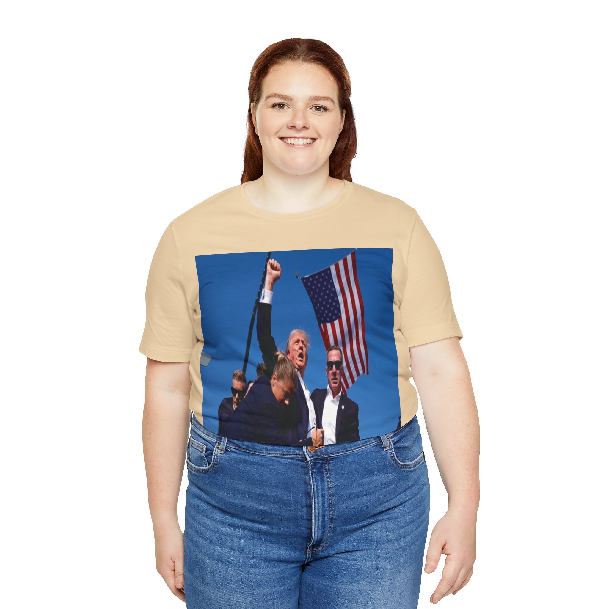 Unleash the Patriot in You: Trump 2024 Rally Tee - Image 221