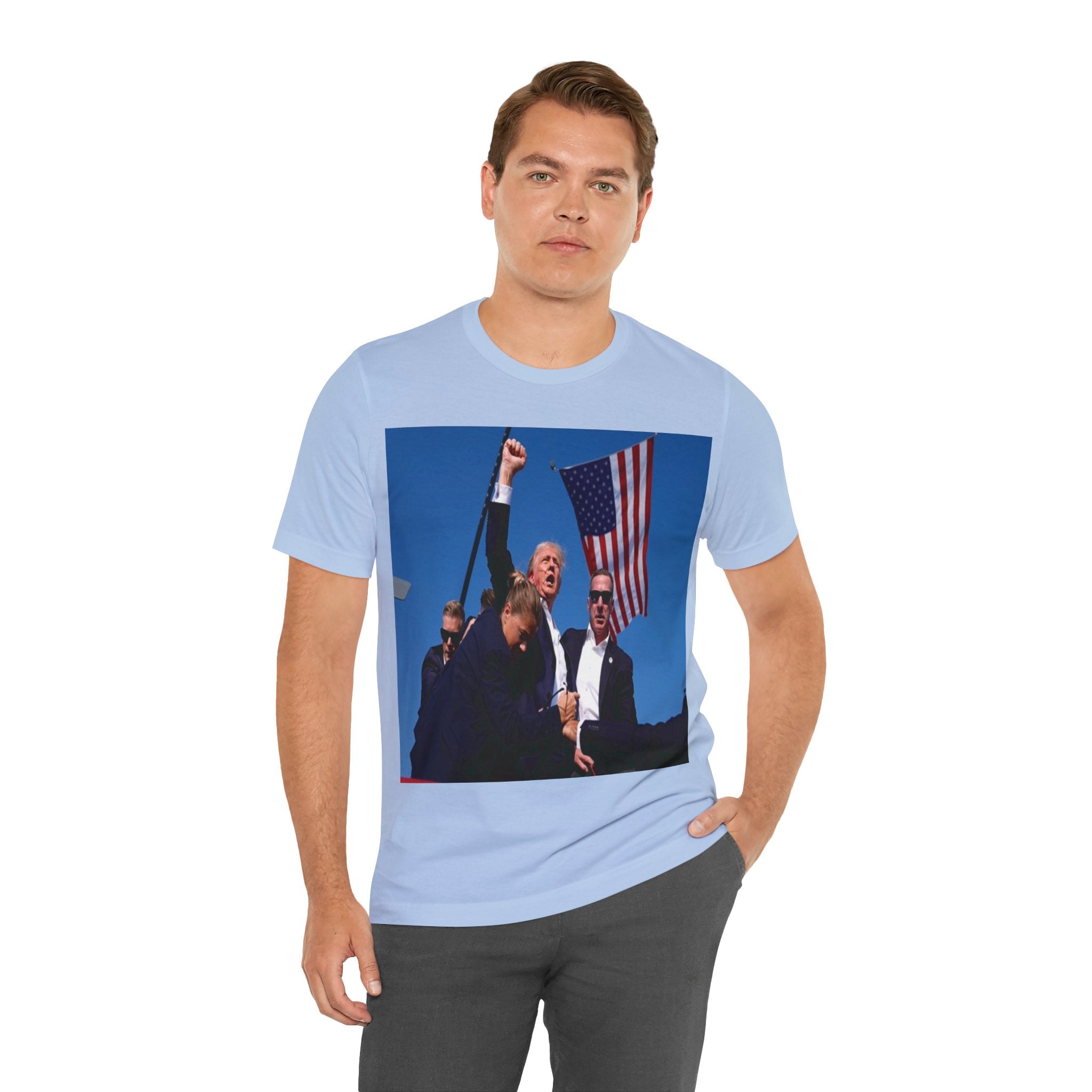 Unleash the Patriot in You: Trump 2024 Rally Tee - Image 52