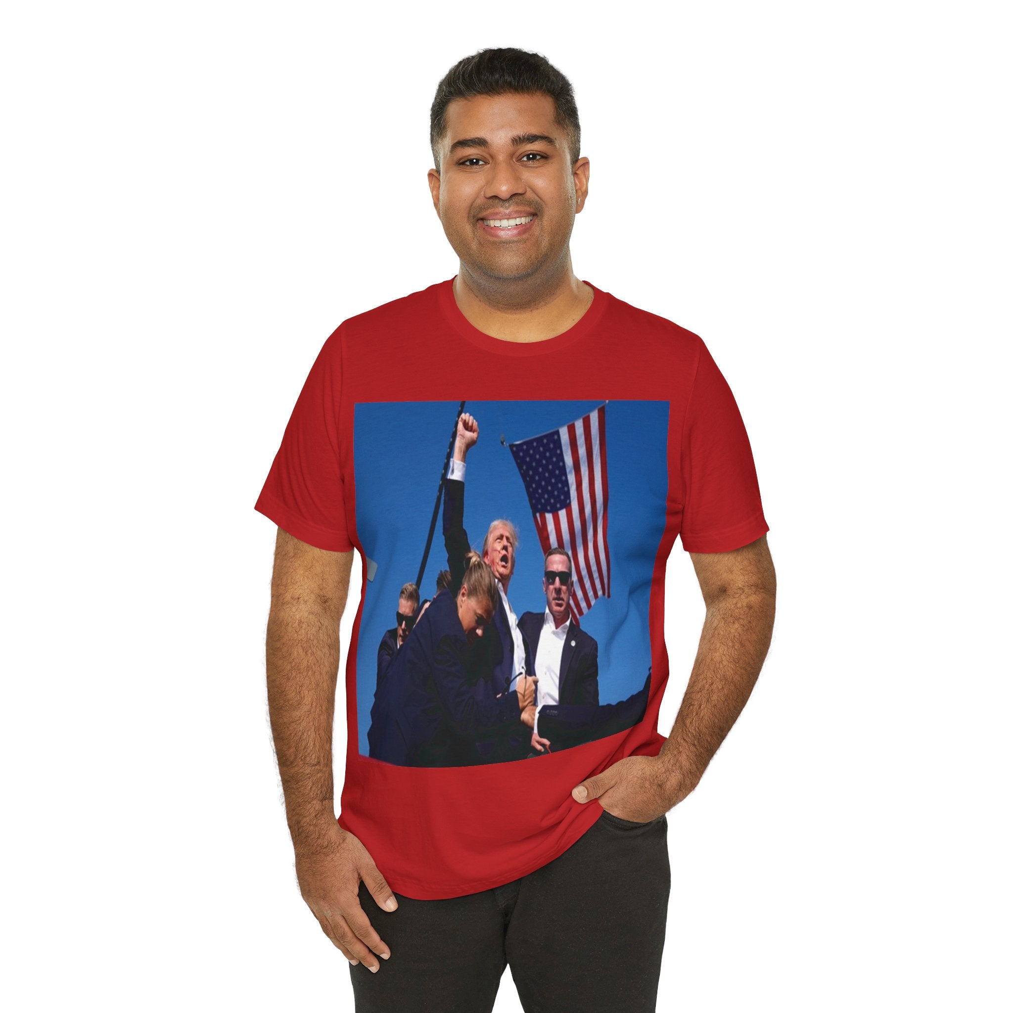 Unleash the Patriot in You: Trump 2024 Rally Tee - Image 180