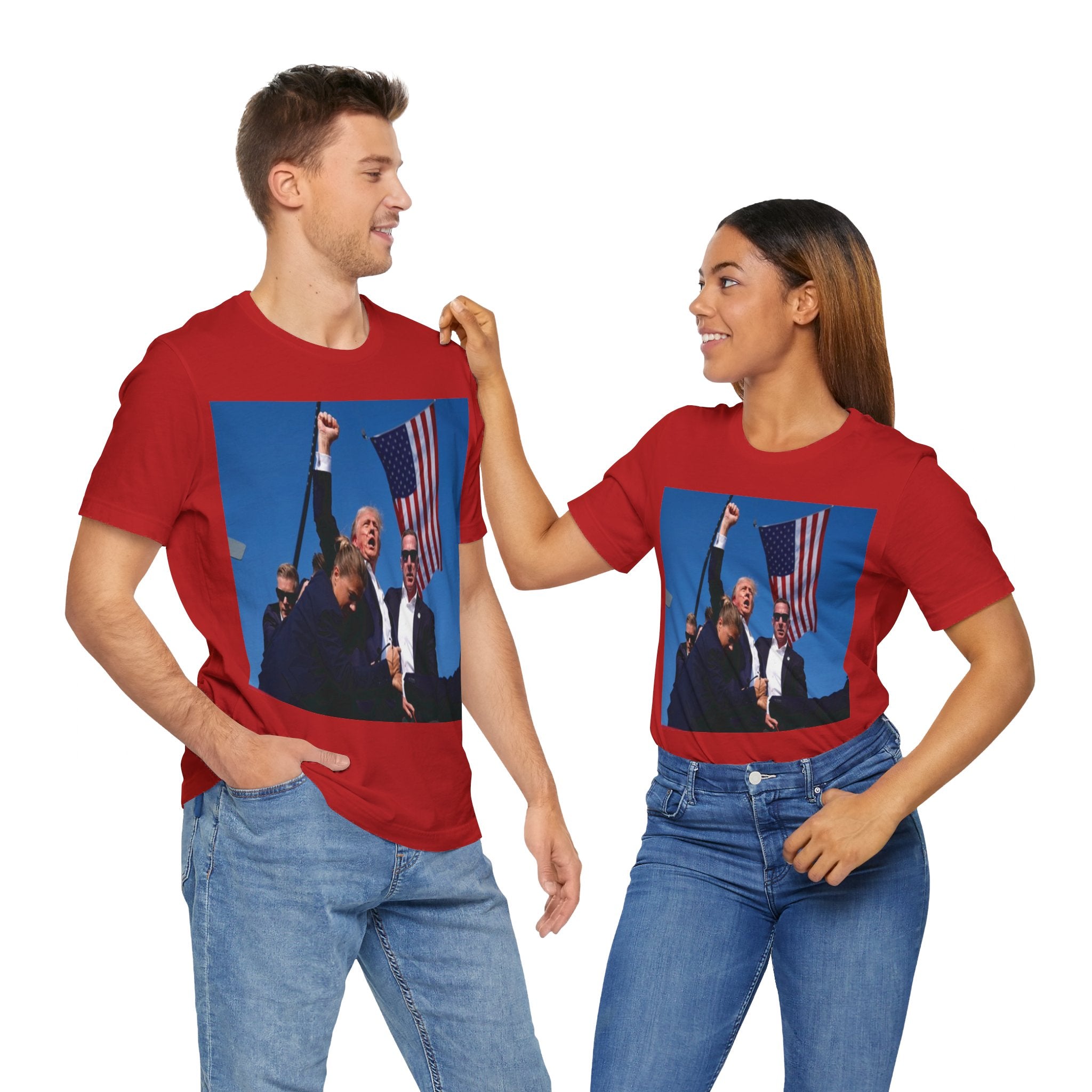 Unleash the Patriot in You: Trump 2024 Rally Tee - Image 184