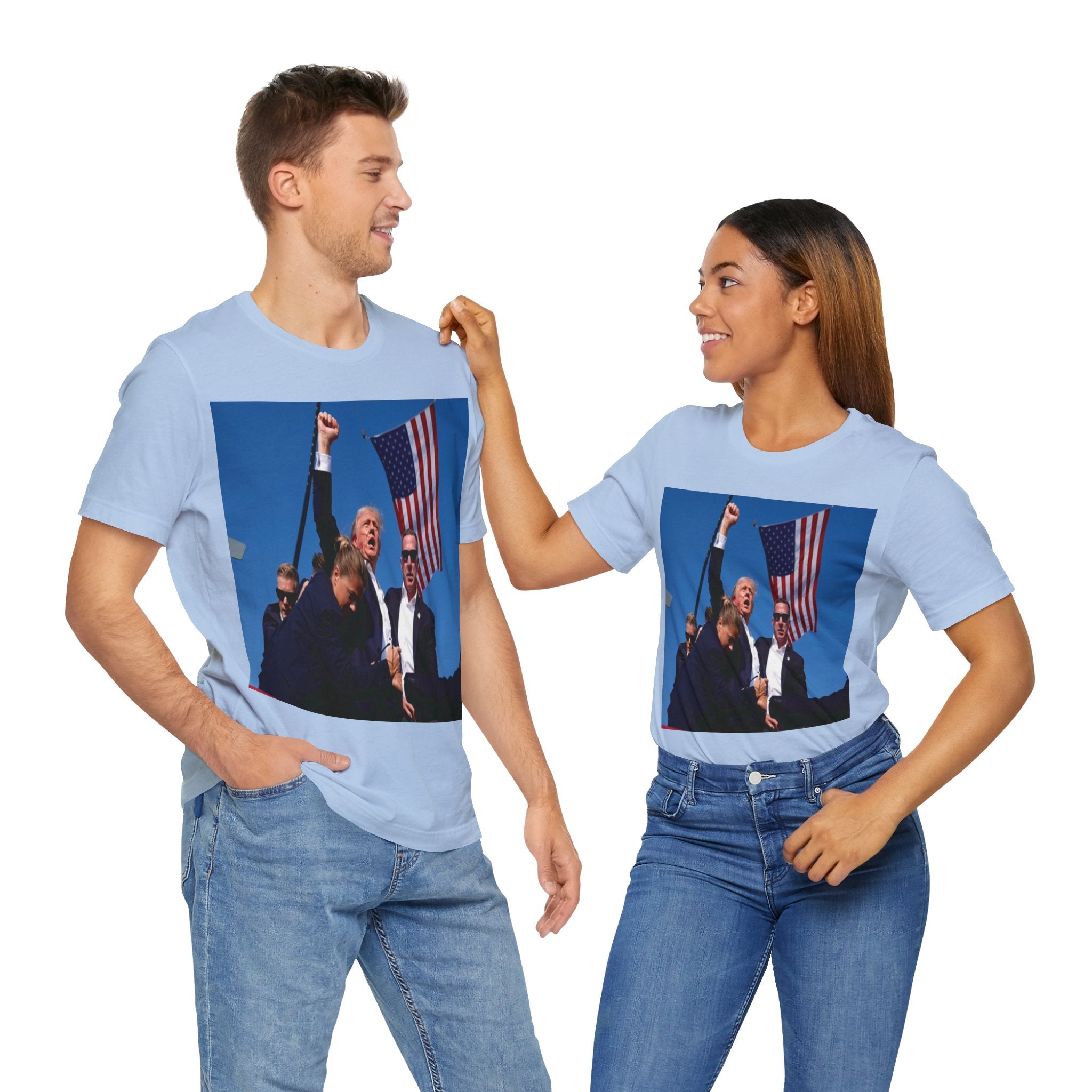 Unleash the Patriot in You: Trump 2024 Rally Tee - Image 58