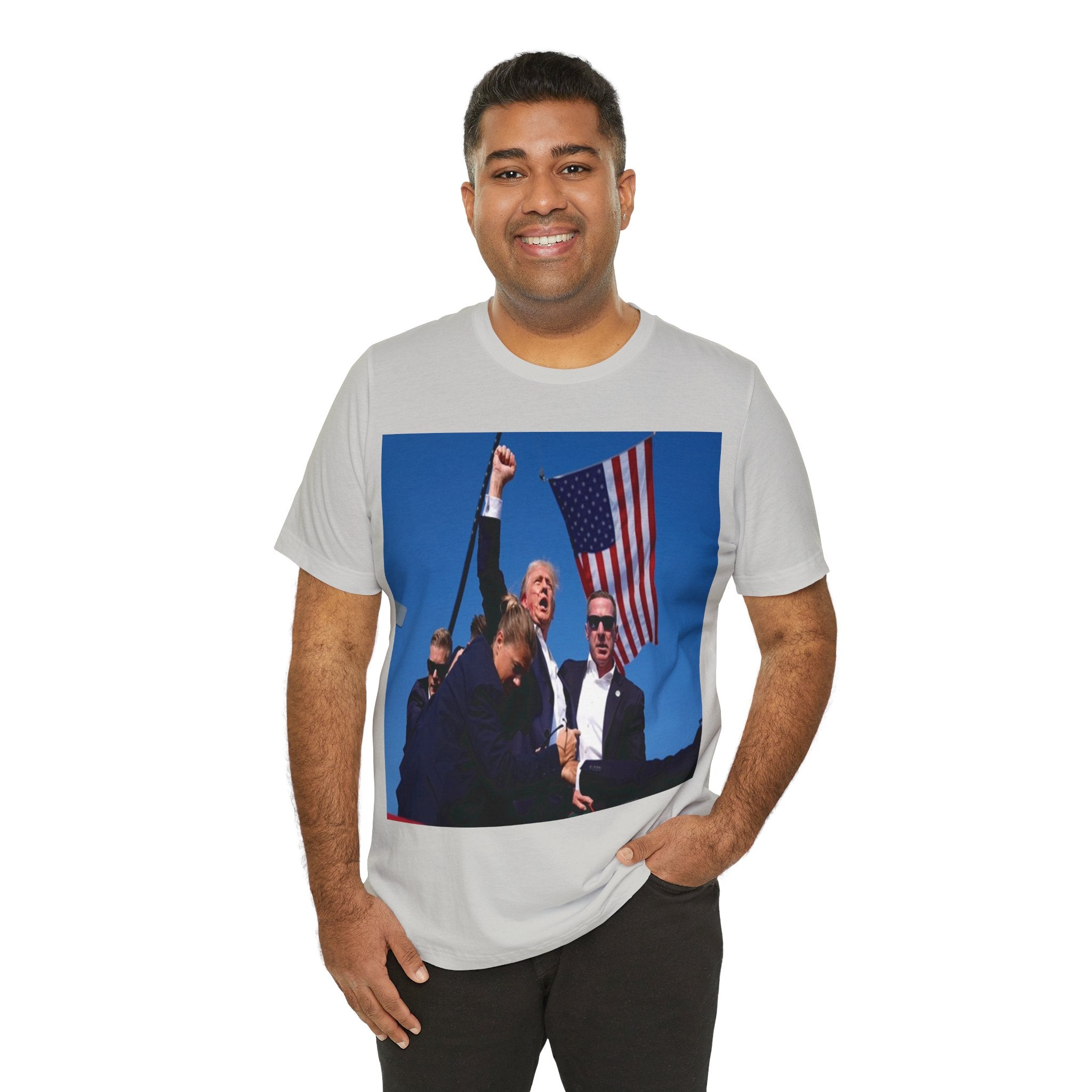 Unleash the Patriot in You: Trump 2024 Rally Tee - Image 201