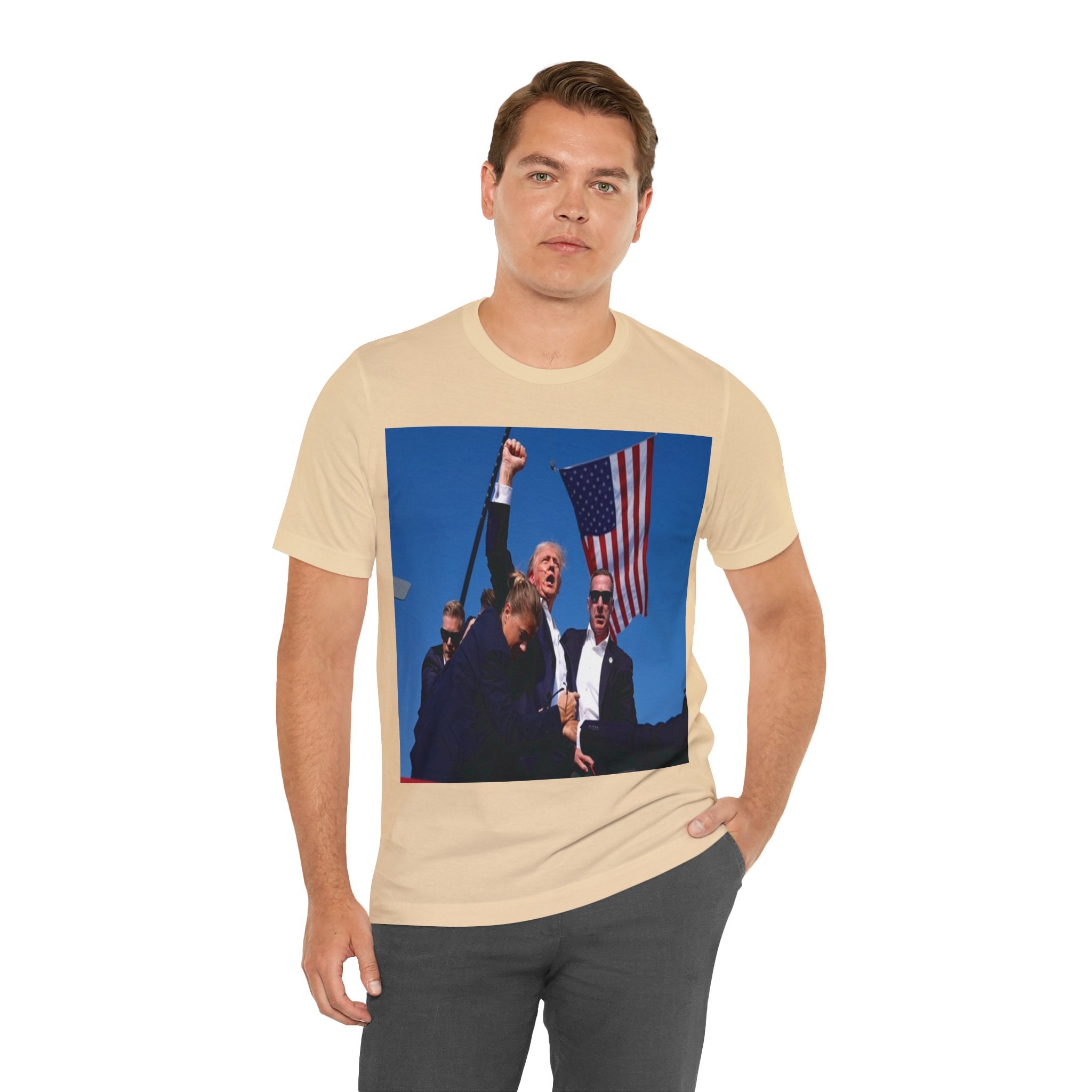 Unleash the Patriot in You: Trump 2024 Rally Tee - Image 220