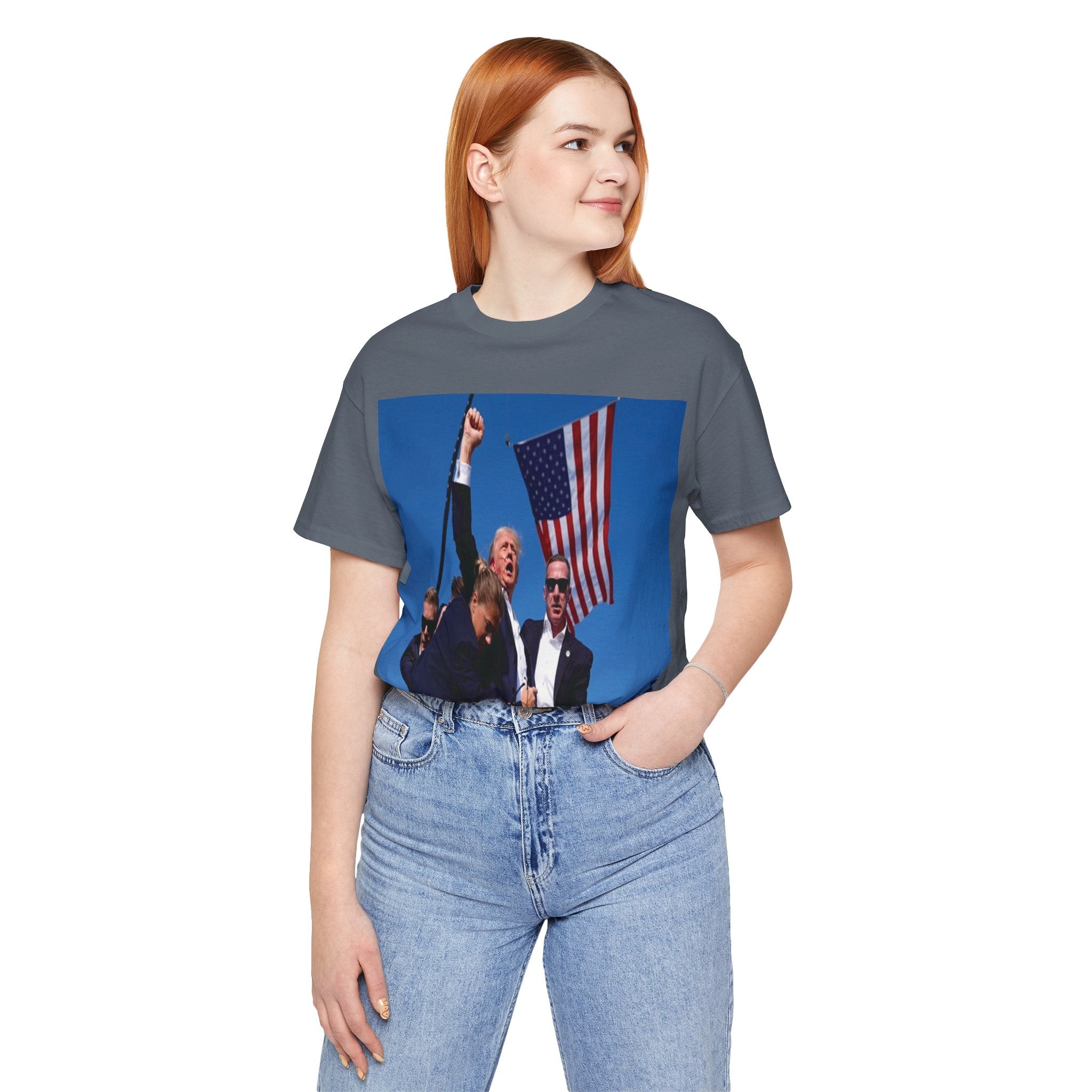 Unleash the Patriot in You: Trump 2024 Rally Tee - Image 245