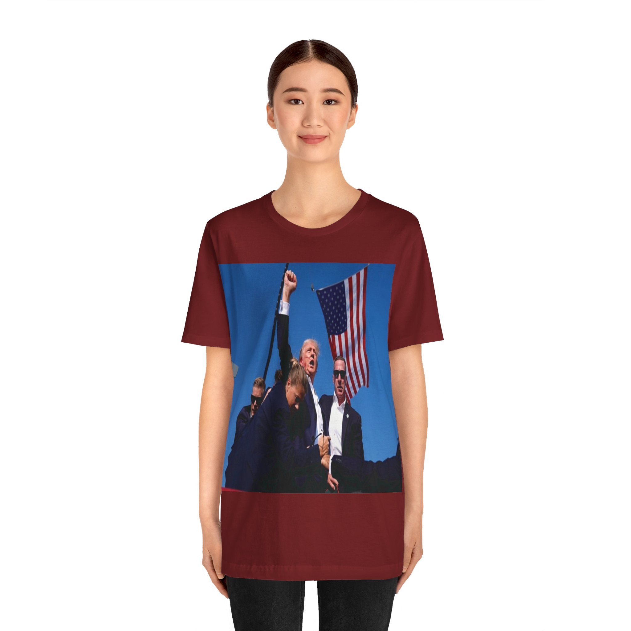 Unleash the Patriot in You: Trump 2024 Rally Tee - Image 91