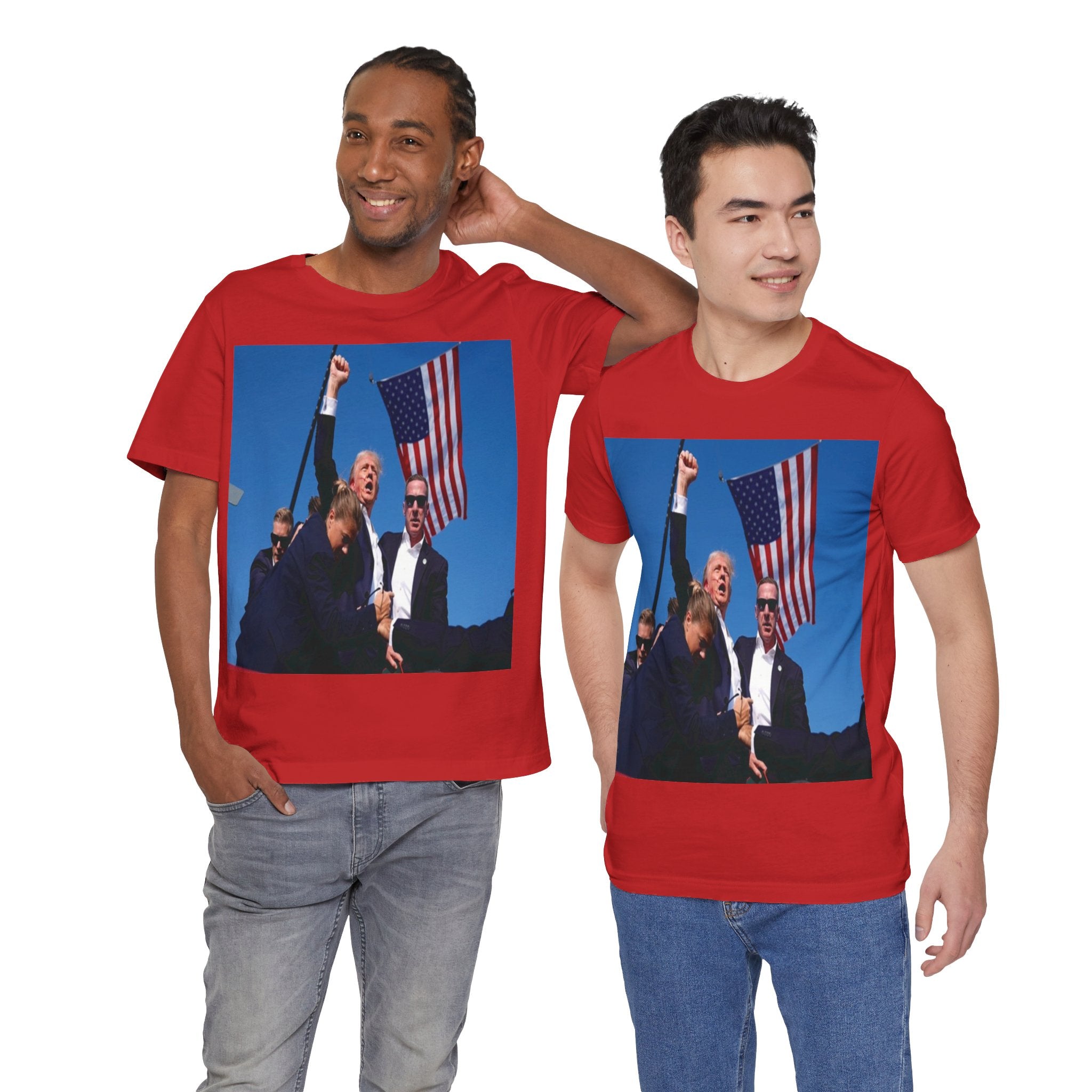 Unleash the Patriot in You: Trump 2024 Rally Tee - Image 186