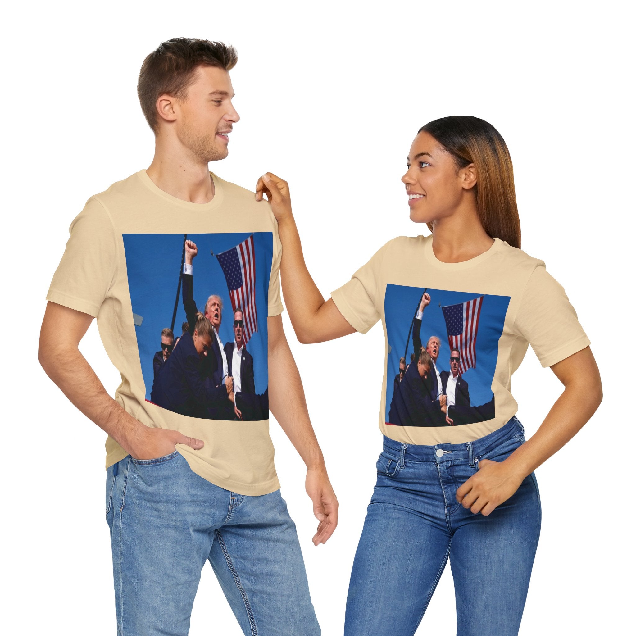Unleash the Patriot in You: Trump 2024 Rally Tee - Image 226