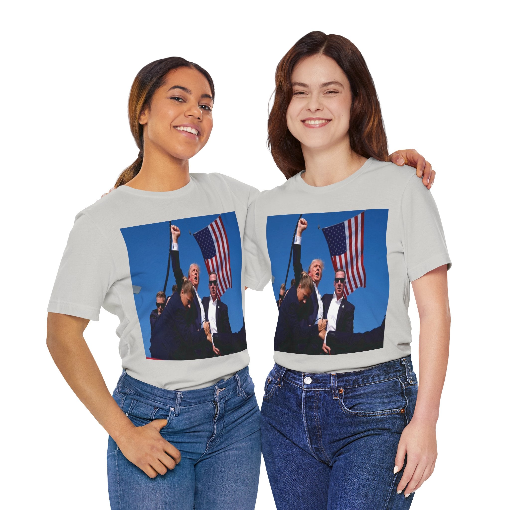 Unleash the Patriot in You: Trump 2024 Rally Tee - Image 206