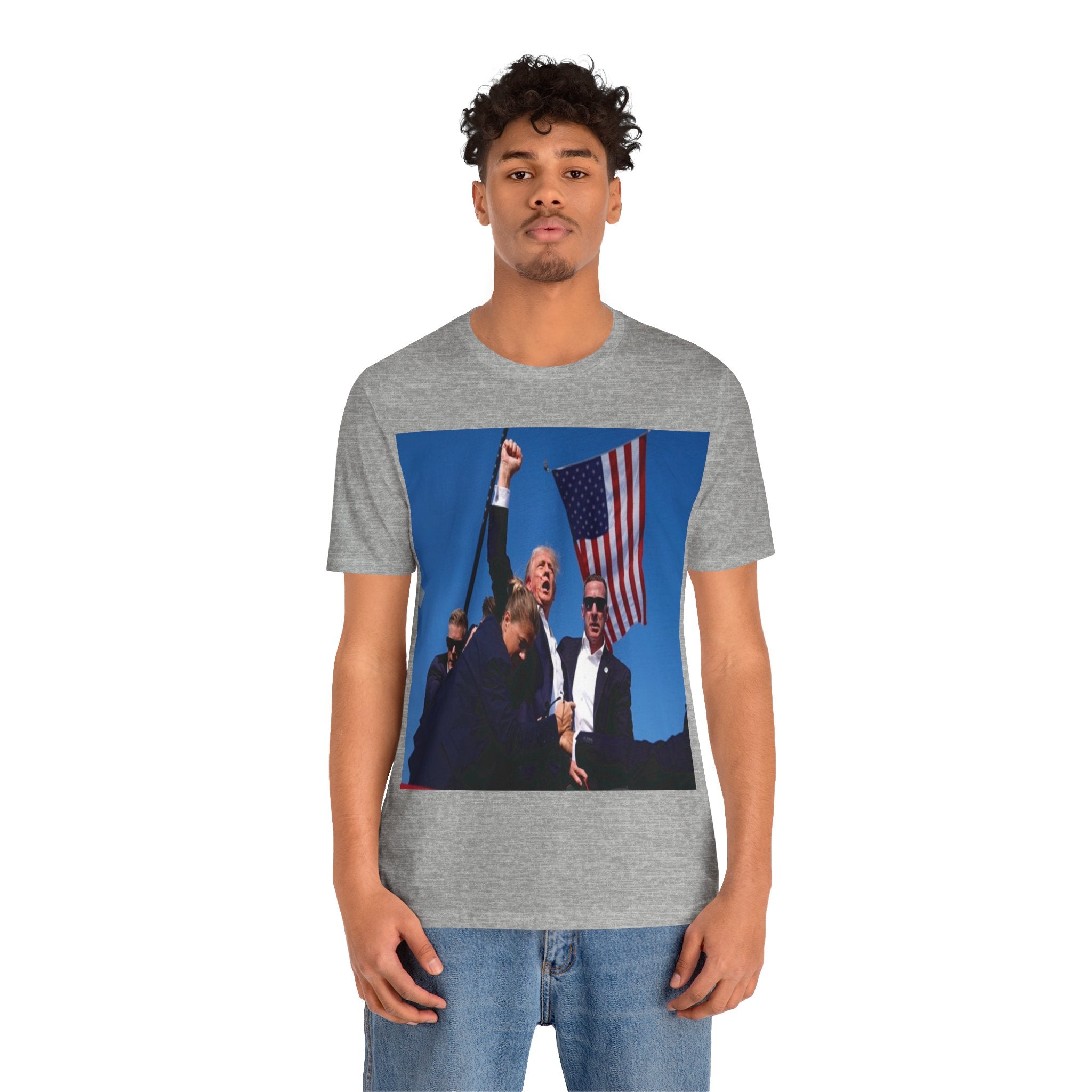 Unleash the Patriot in You: Trump 2024 Rally Tee - Image 29