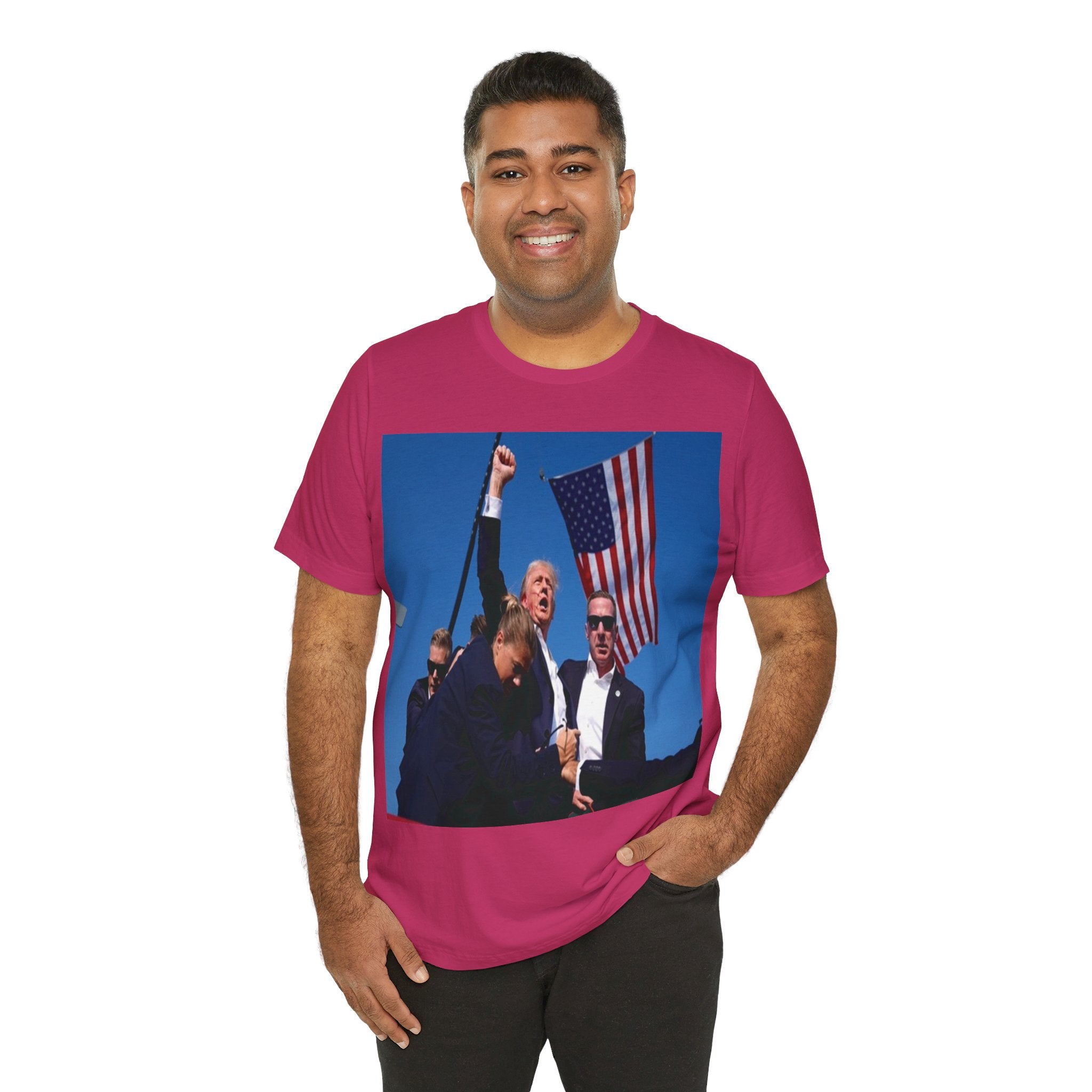 Unleash the Patriot in You: Trump 2024 Rally Tee - Image 75
