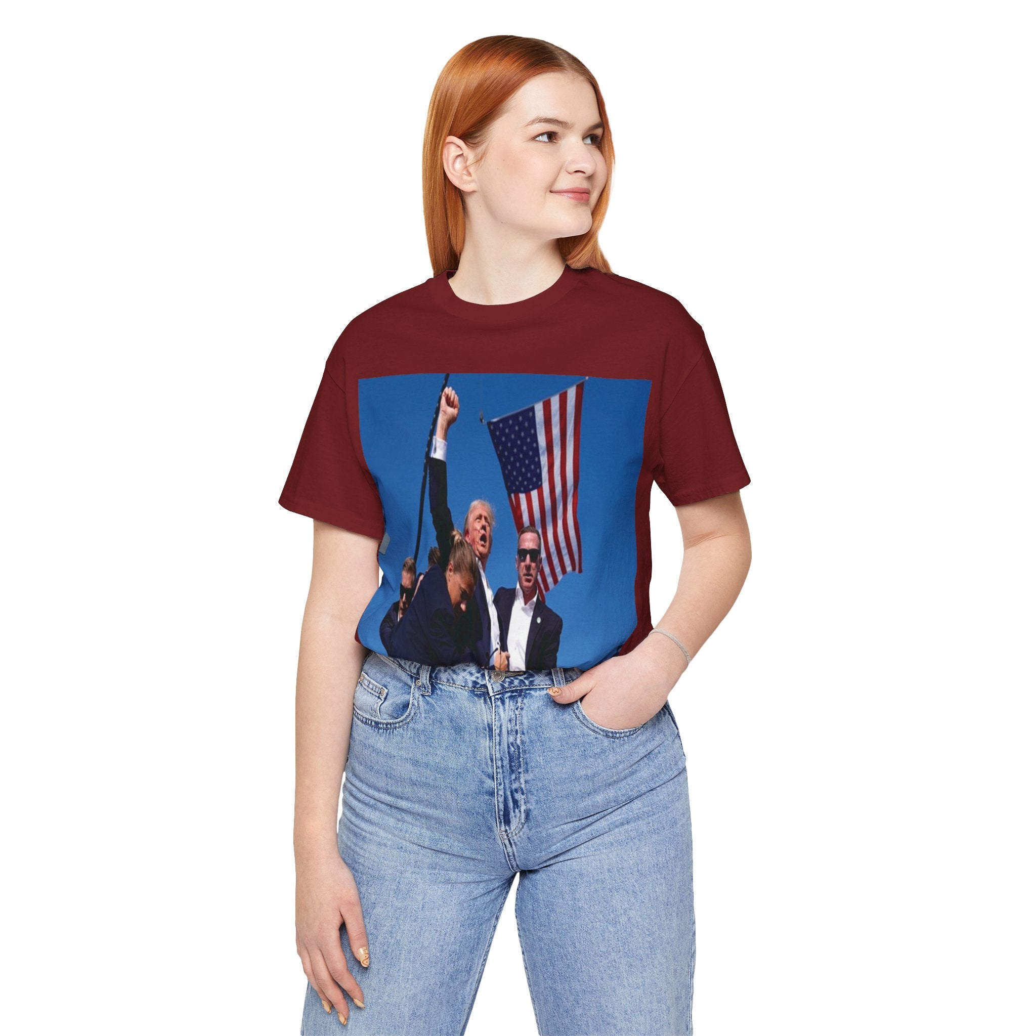 Unleash the Patriot in You: Trump 2024 Rally Tee - Image 98