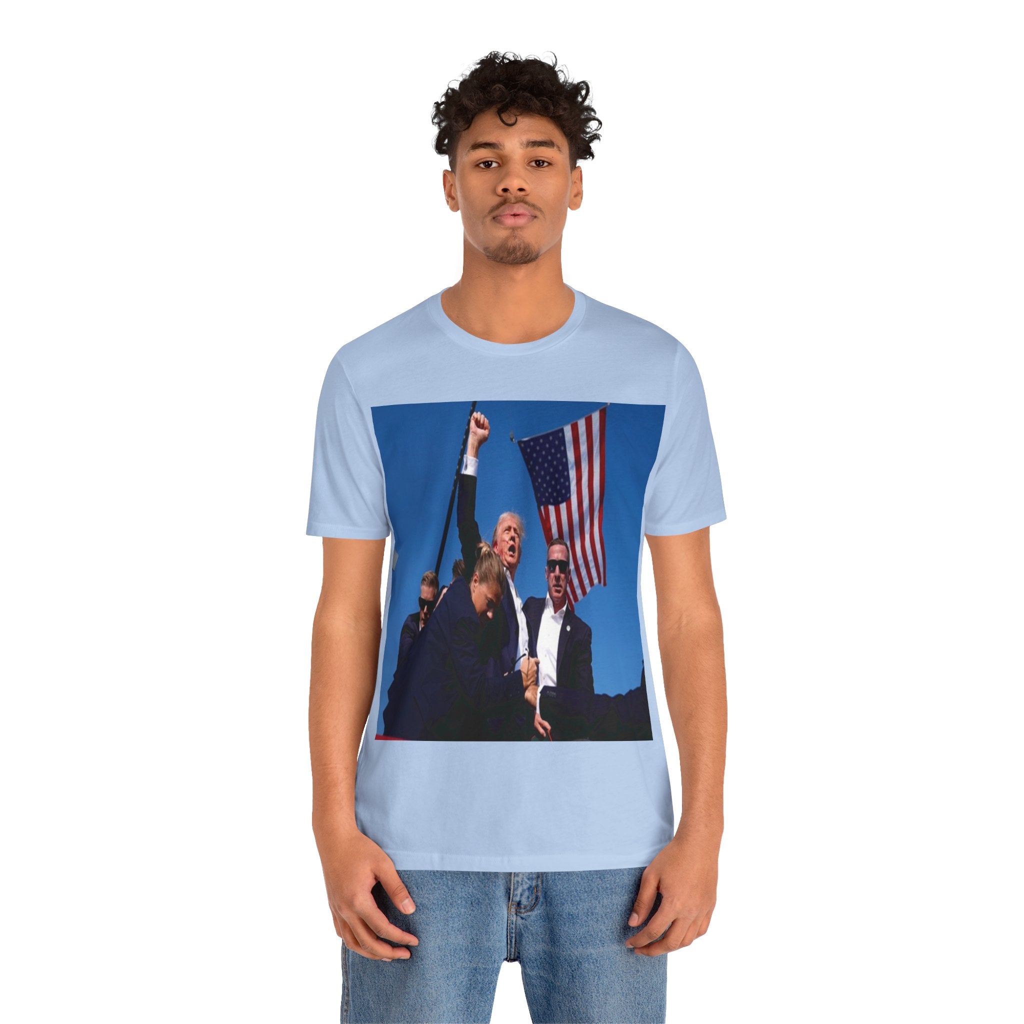 Unleash the Patriot in You: Trump 2024 Rally Tee - Image 50