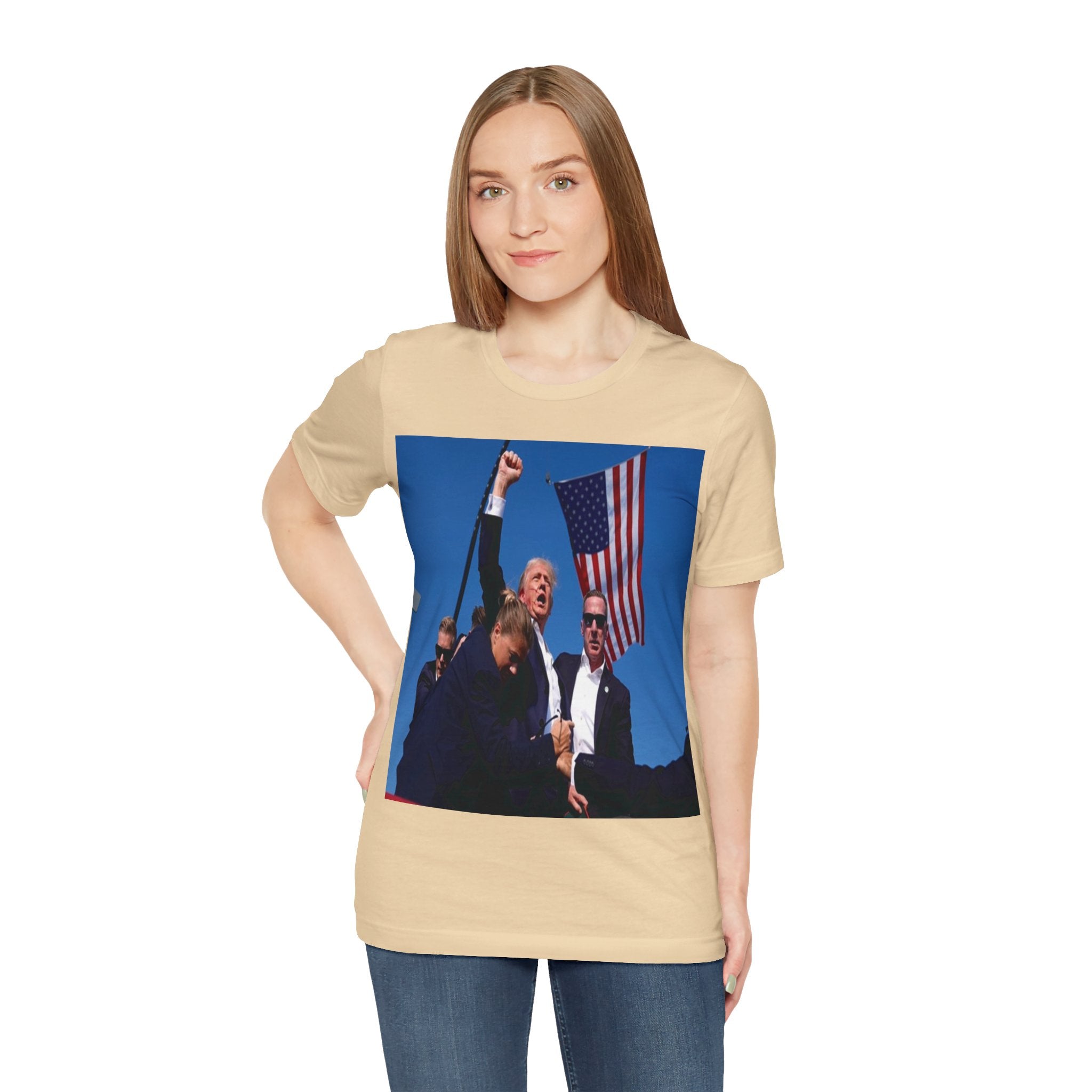 Unleash the Patriot in You: Trump 2024 Rally Tee - Image 219