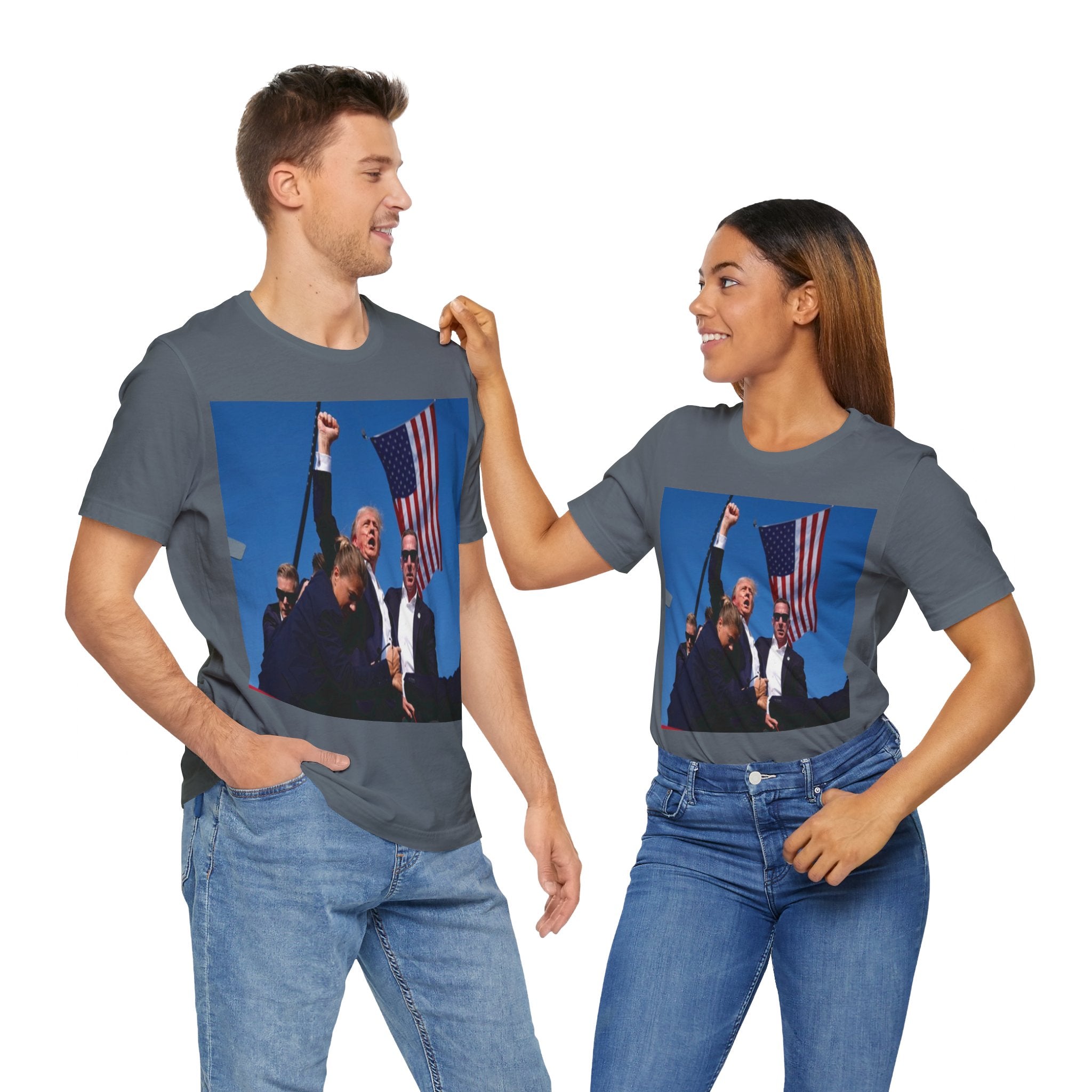 Unleash the Patriot in You: Trump 2024 Rally Tee - Image 247