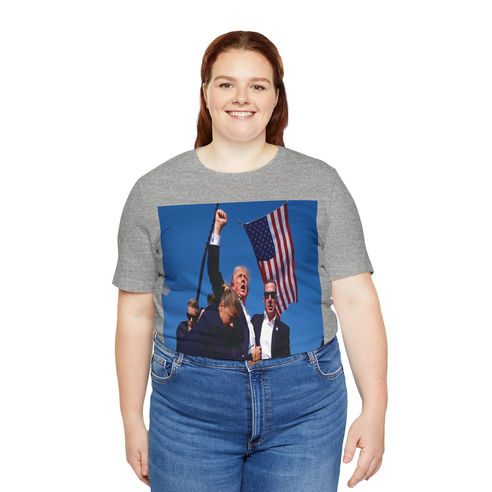 Unleash the Patriot in You: Trump 2024 Rally Tee - Image 32