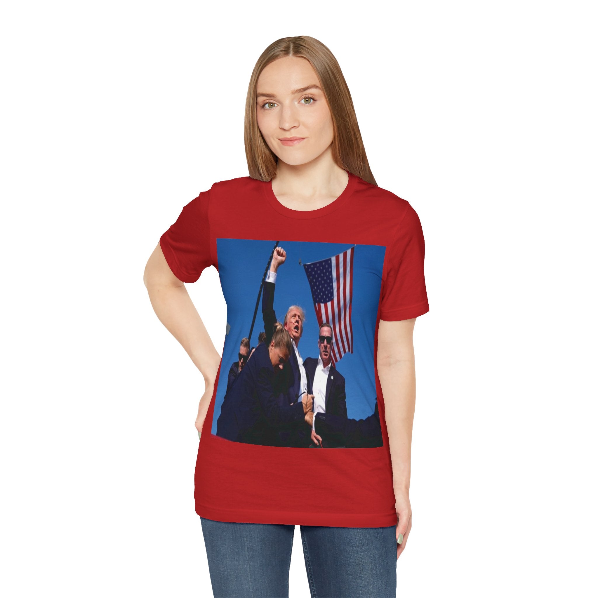 Unleash the Patriot in You: Trump 2024 Rally Tee - Image 177