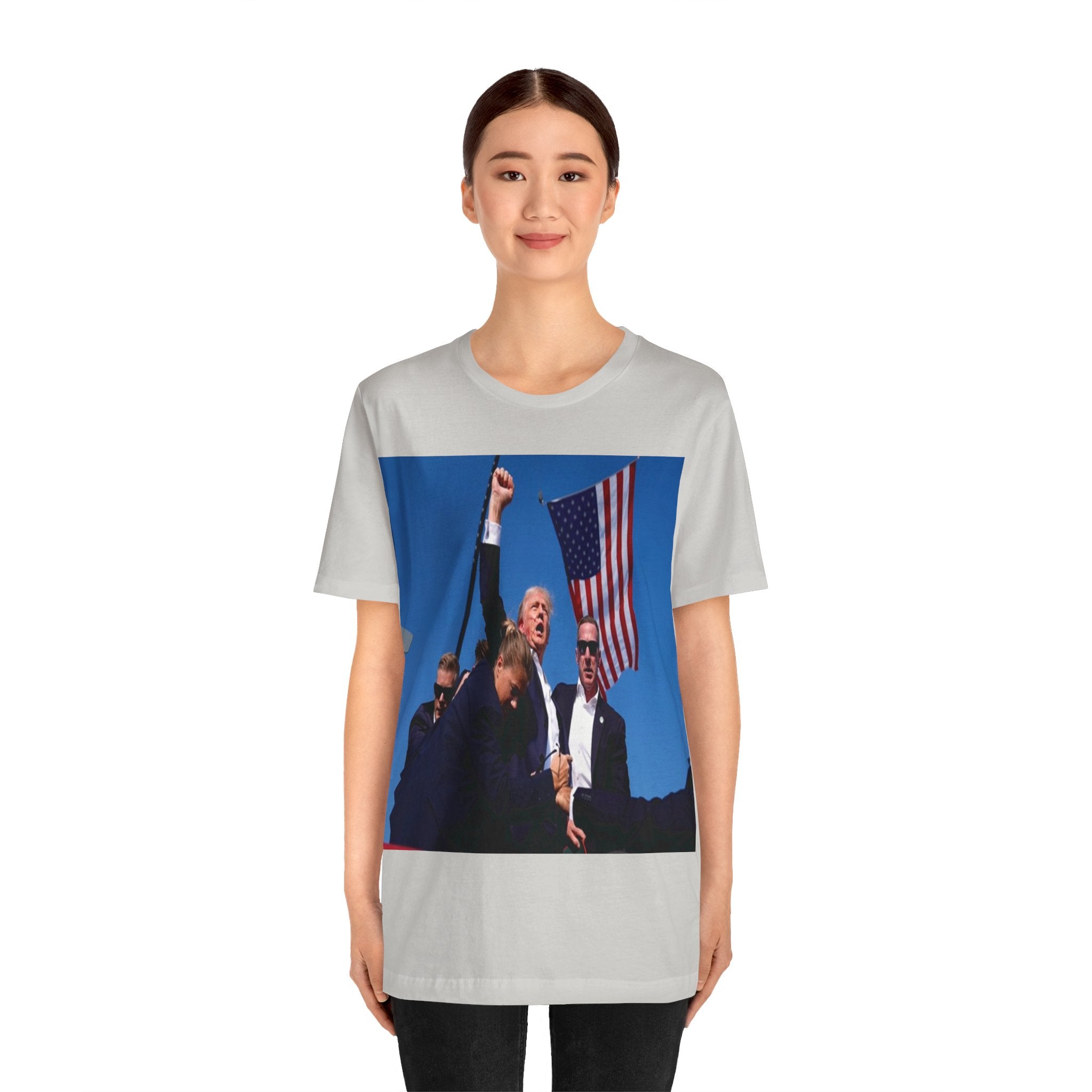 Unleash the Patriot in You: Trump 2024 Rally Tee - Image 196