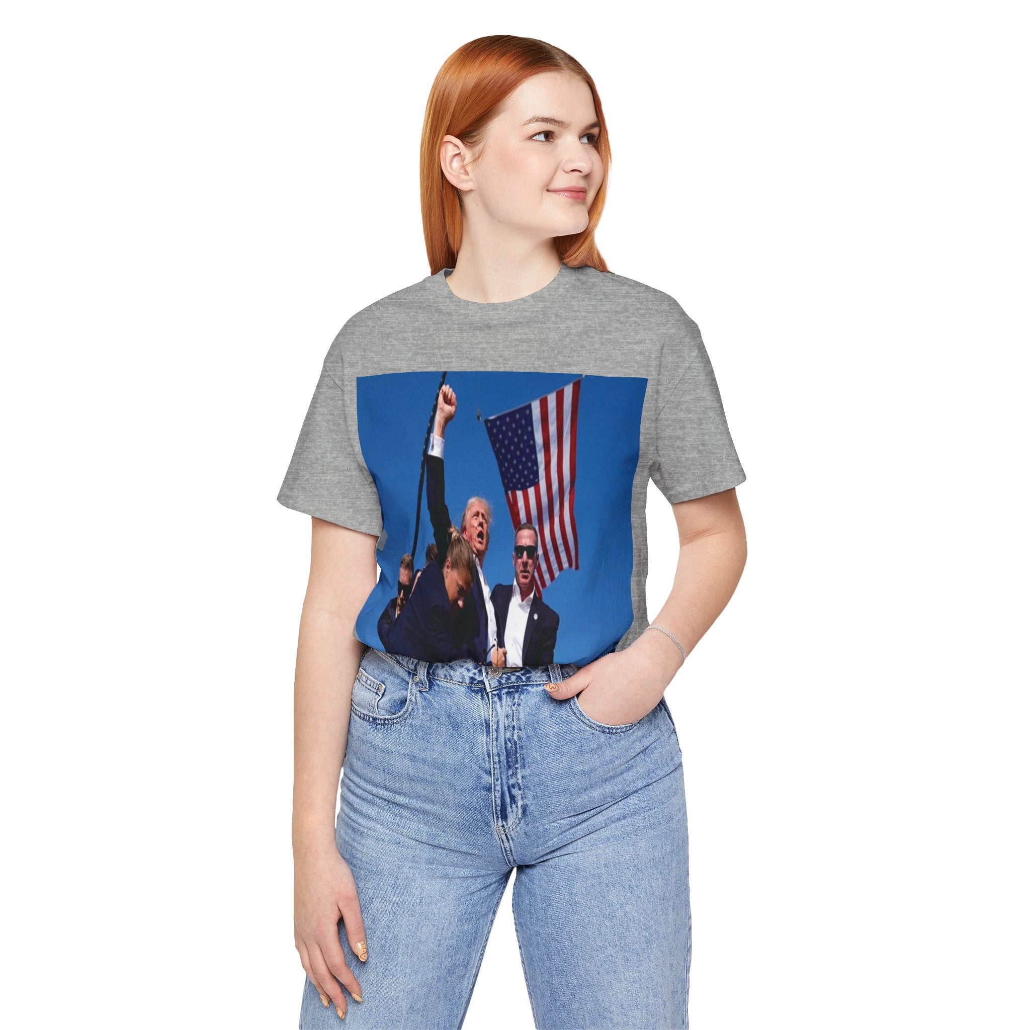 Unleash the Patriot in You: Trump 2024 Rally Tee - Image 35