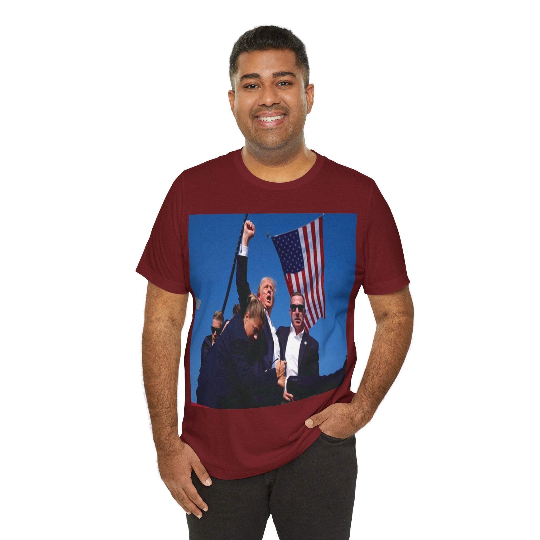 Unleash the Patriot in You: Trump 2024 Rally Tee - Image 96