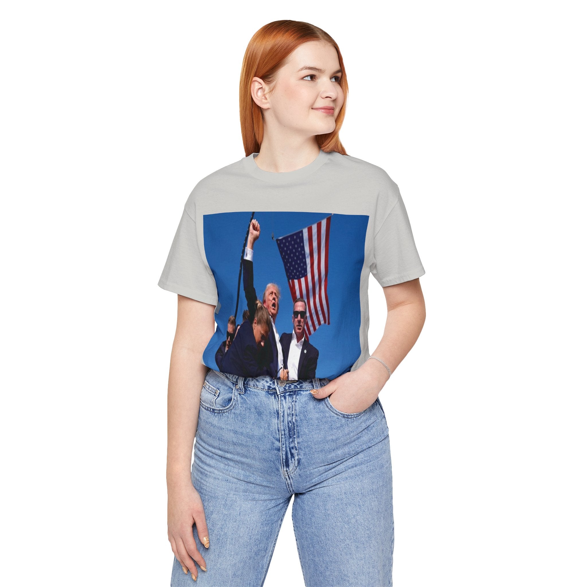 Unleash the Patriot in You: Trump 2024 Rally Tee - Image 203