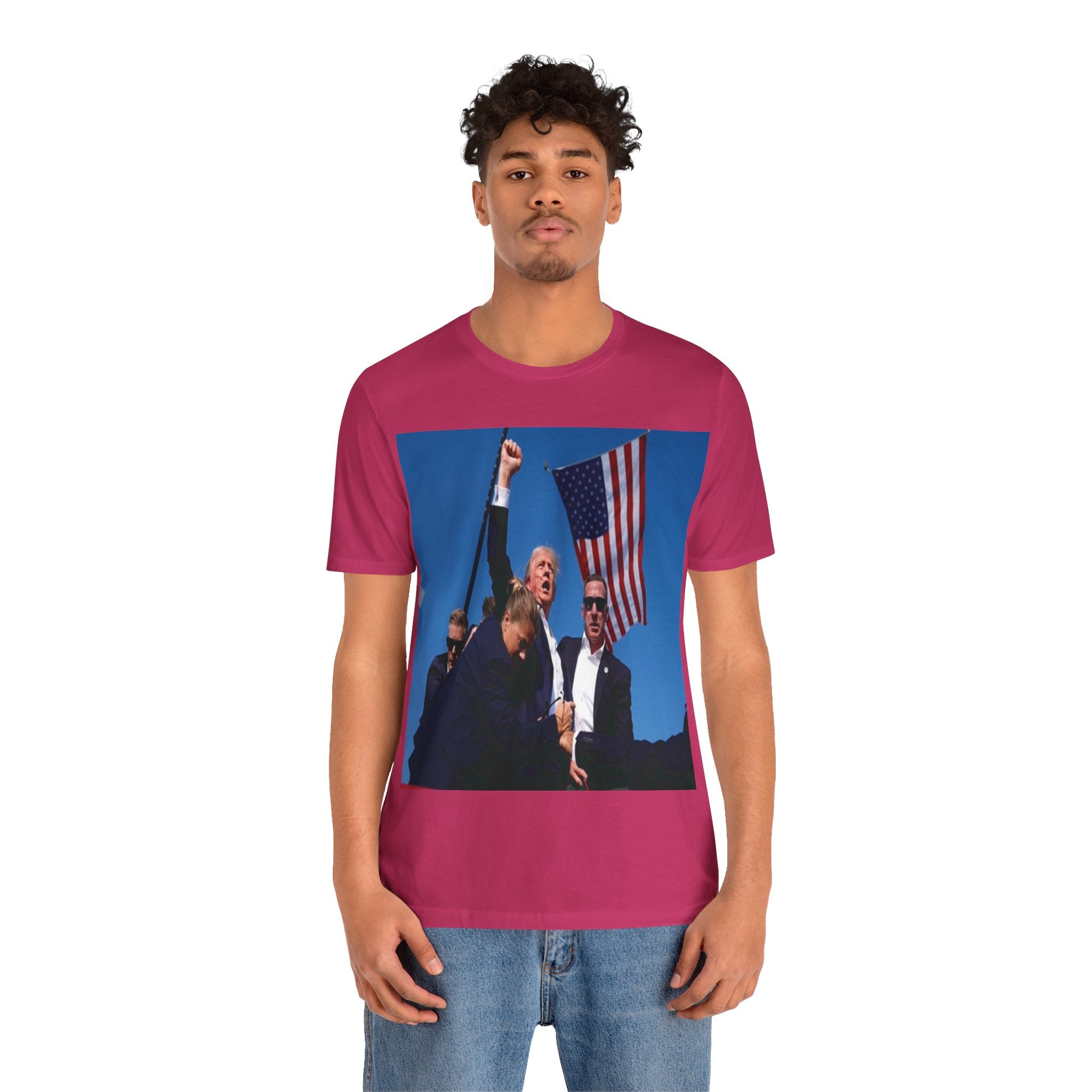 Unleash the Patriot in You: Trump 2024 Rally Tee - Image 71