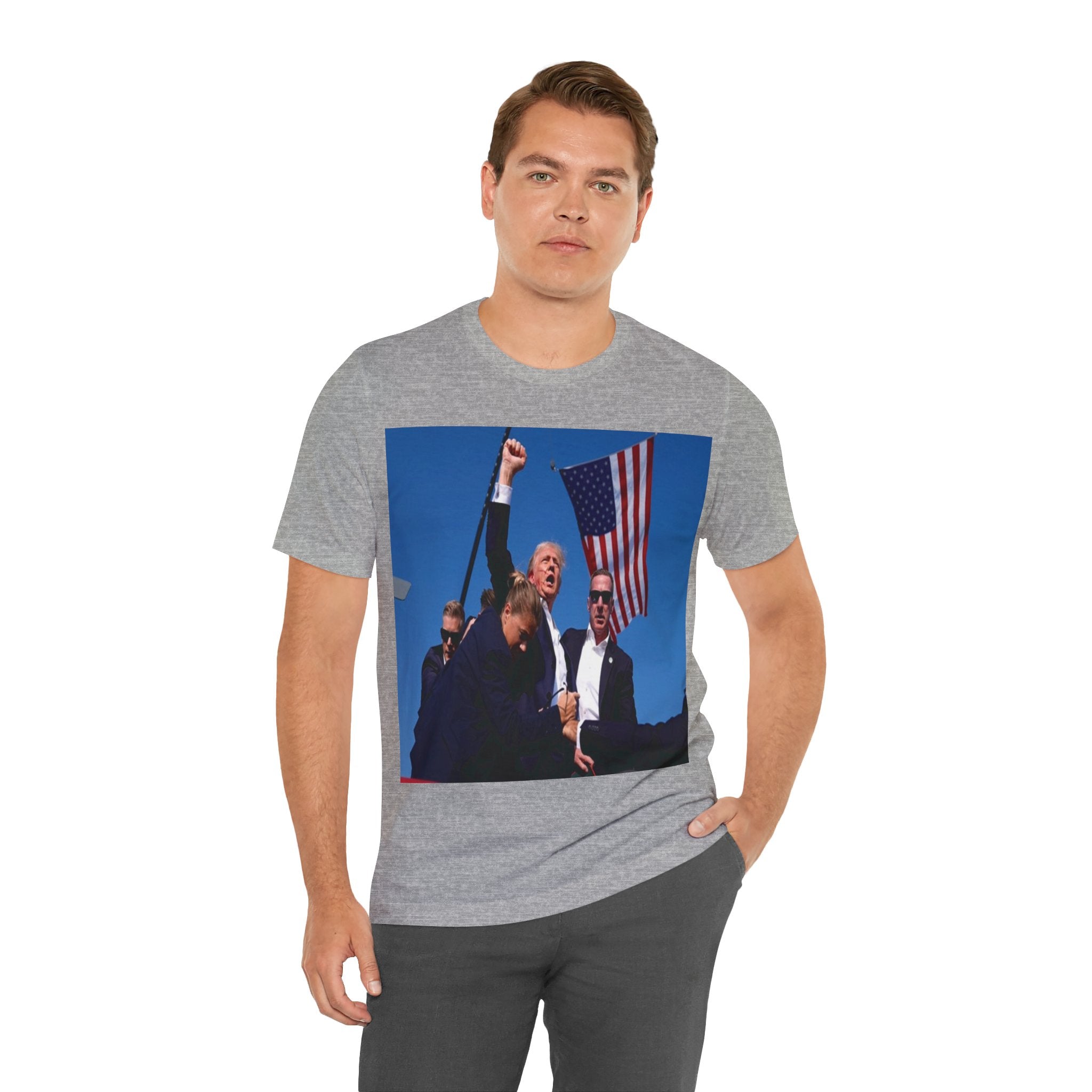 Unleash the Patriot in You: Trump 2024 Rally Tee - Image 31