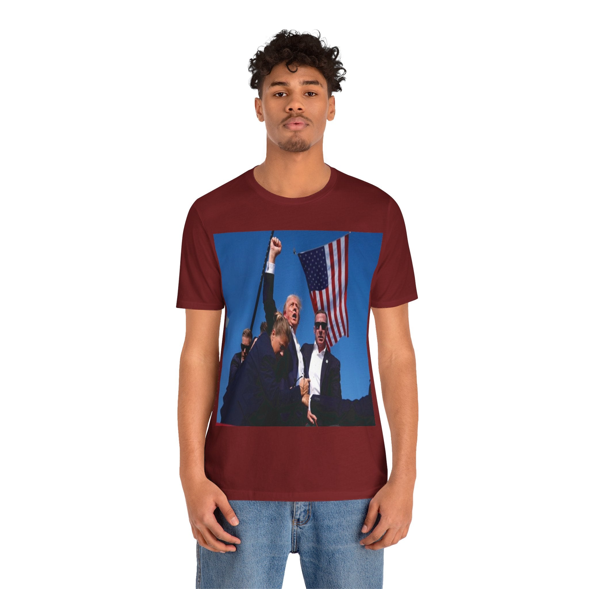 Unleash the Patriot in You: Trump 2024 Rally Tee - Image 92
