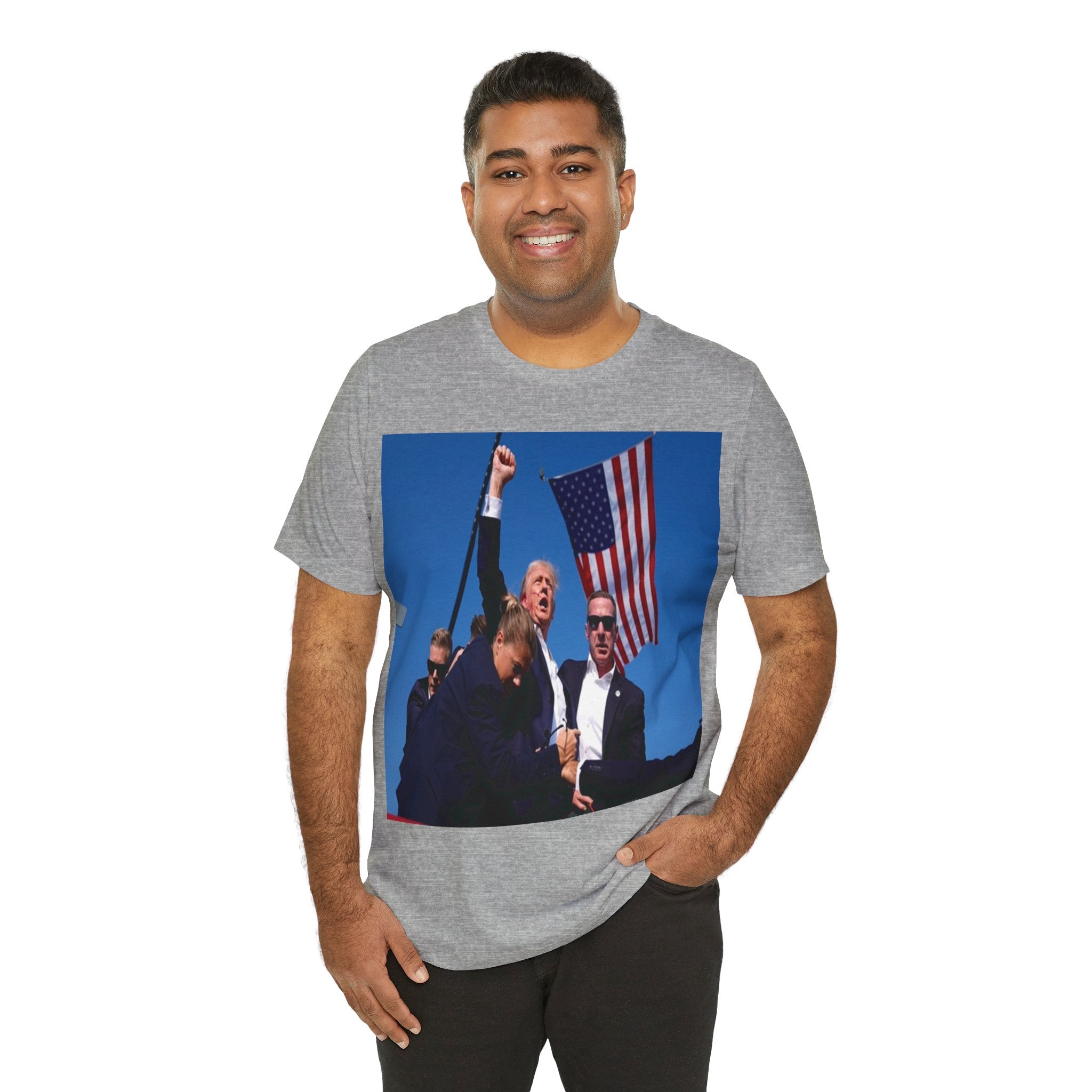 Unleash the Patriot in You: Trump 2024 Rally Tee - Image 33