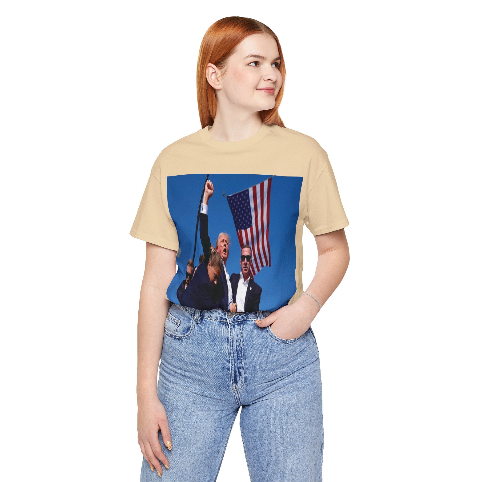Unleash the Patriot in You: Trump 2024 Rally Tee - Image 224