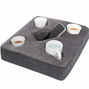 Ultimate Sofa Cup Cozy: Stylish & Convenient Couch Cup Holder Pillow