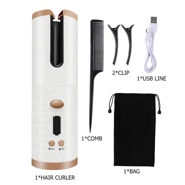 Revolutionary Wireless Hair Curler: Effortless, Stunning Curls Anytime, Anywhere! - Image 10
