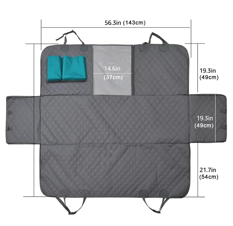 Waterproof & Easy-to-Clean Dog Car Seat Cover - Image 6
